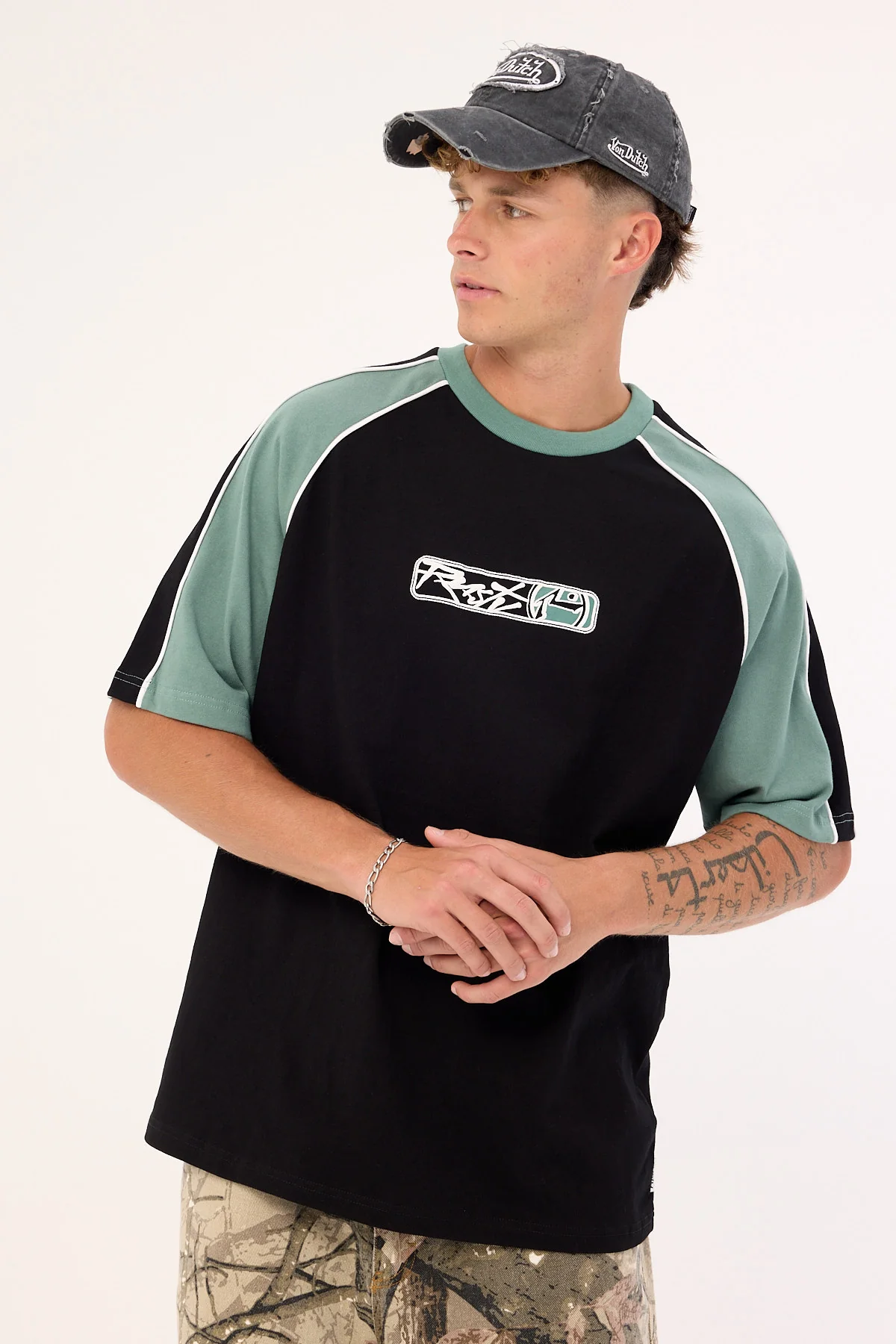 Rusty Hustler Heavy Tee Black - Image 2