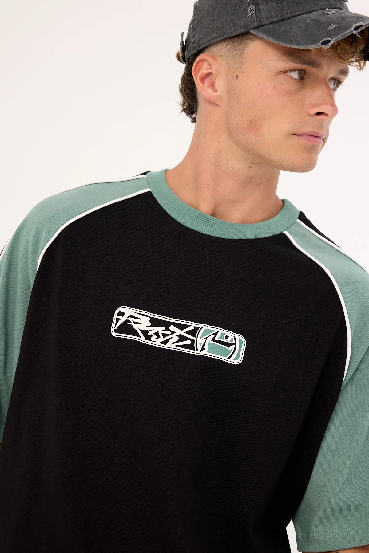 Rusty Hustler Heavy Tee Black - Image 4