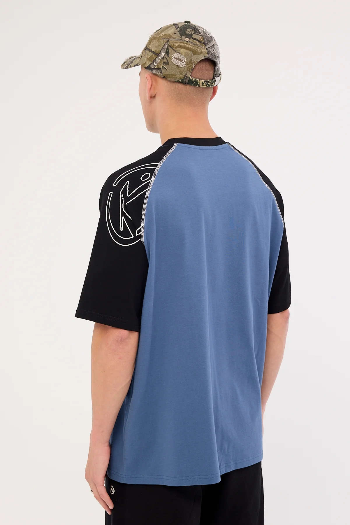Rusty Incognito Tee China Blue - Image 5
