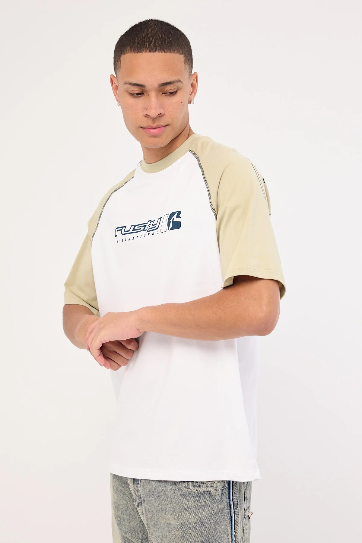 Rusty Incognito Tee White - Image 4
