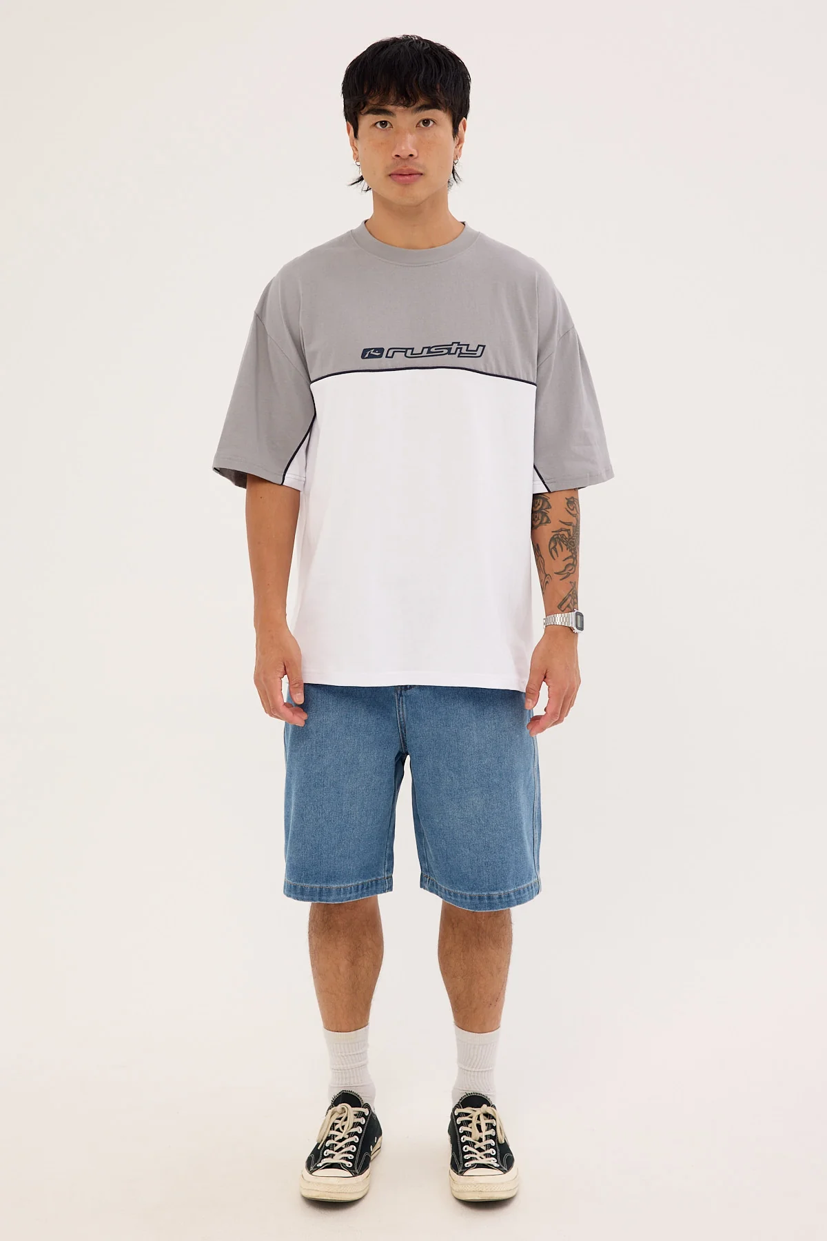 Rusty Infinity Tee White - Image 2