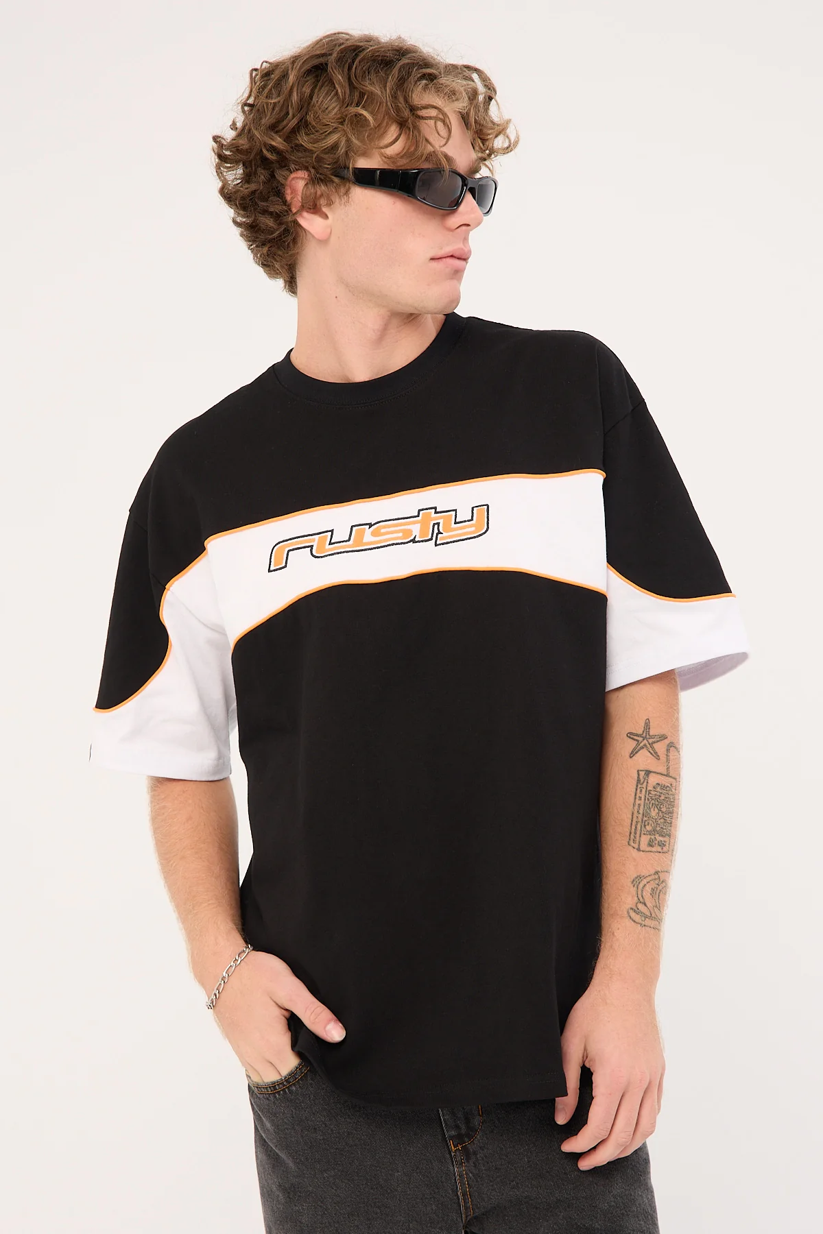 Rusty Kinetic 2.0 Heavy Tee Black