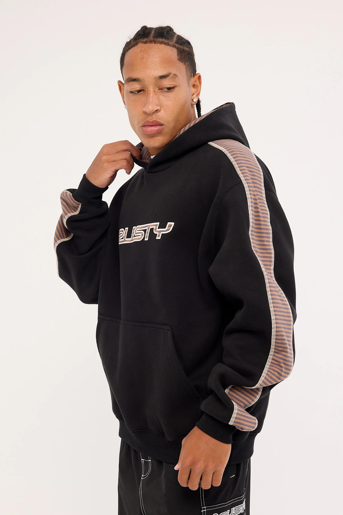 Rusty Law Low Hooded Fleece Black - Image 4