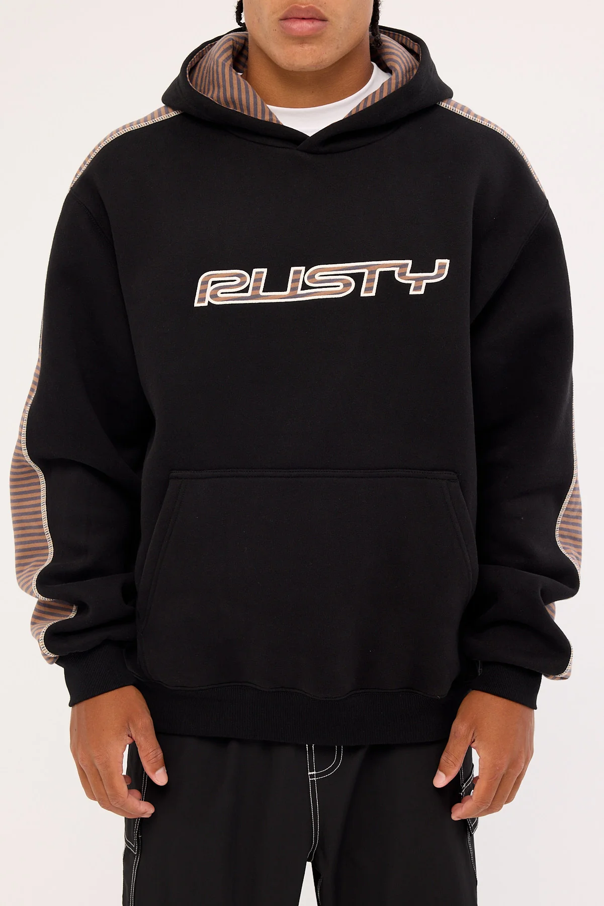 Rusty Law Low Hooded Fleece Black - Image 6