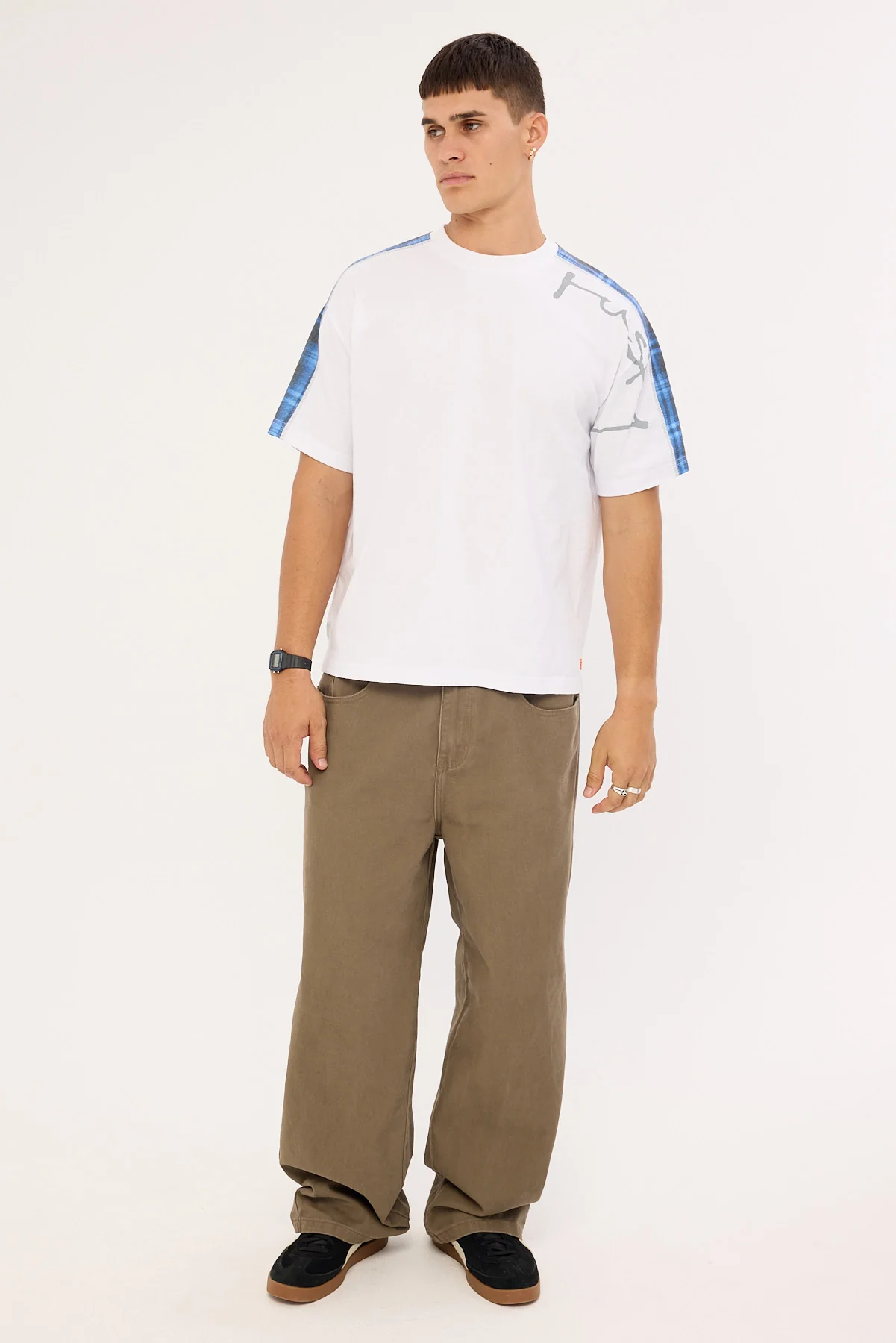 Rusty Lost It Cropped Tee White - Image 2