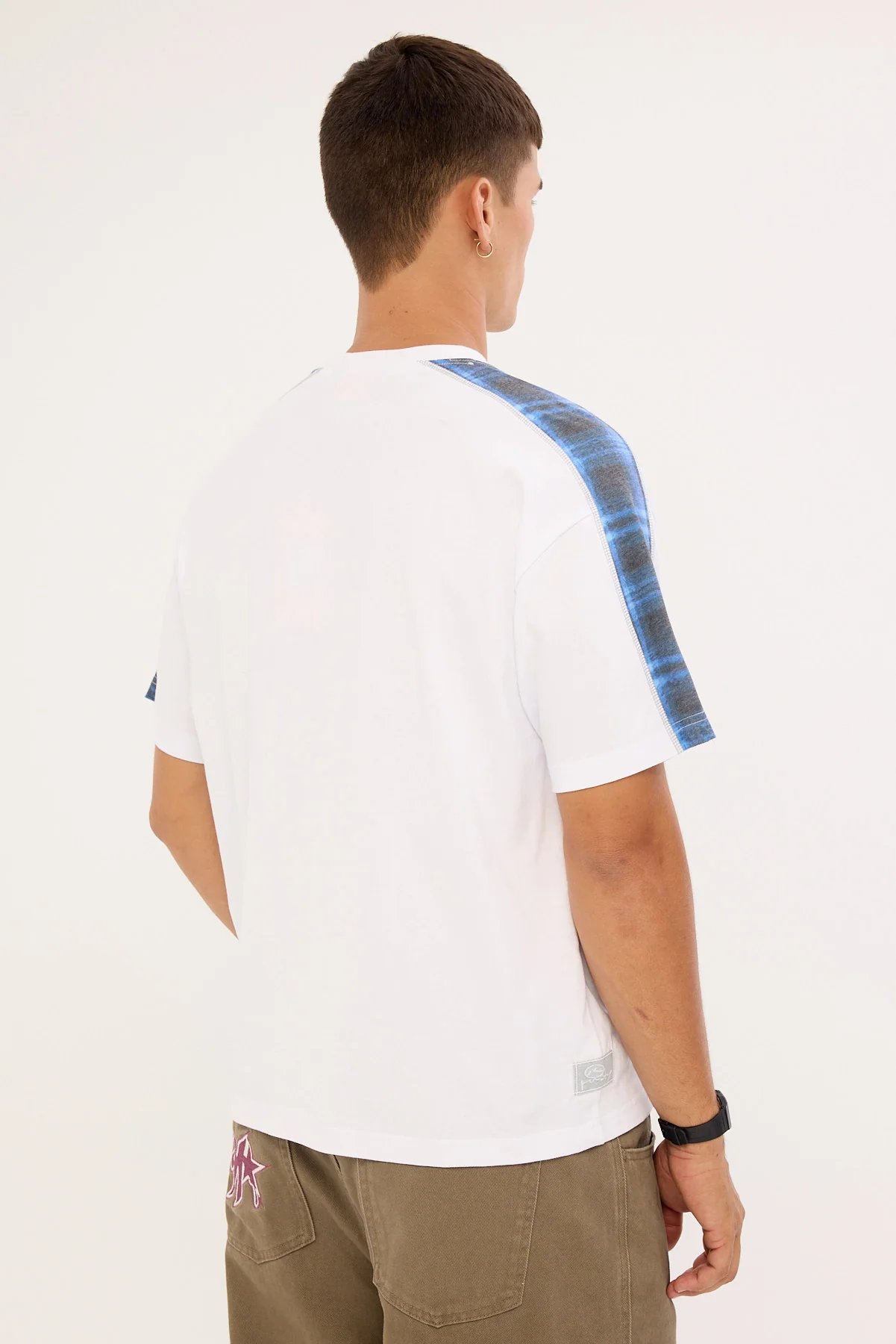 Rusty Lost It Cropped Tee White - Image 5