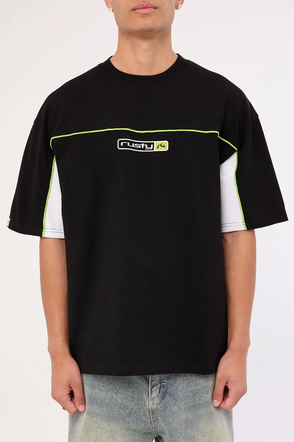 Rusty Metropolis Heavy Tee Black - Image 10