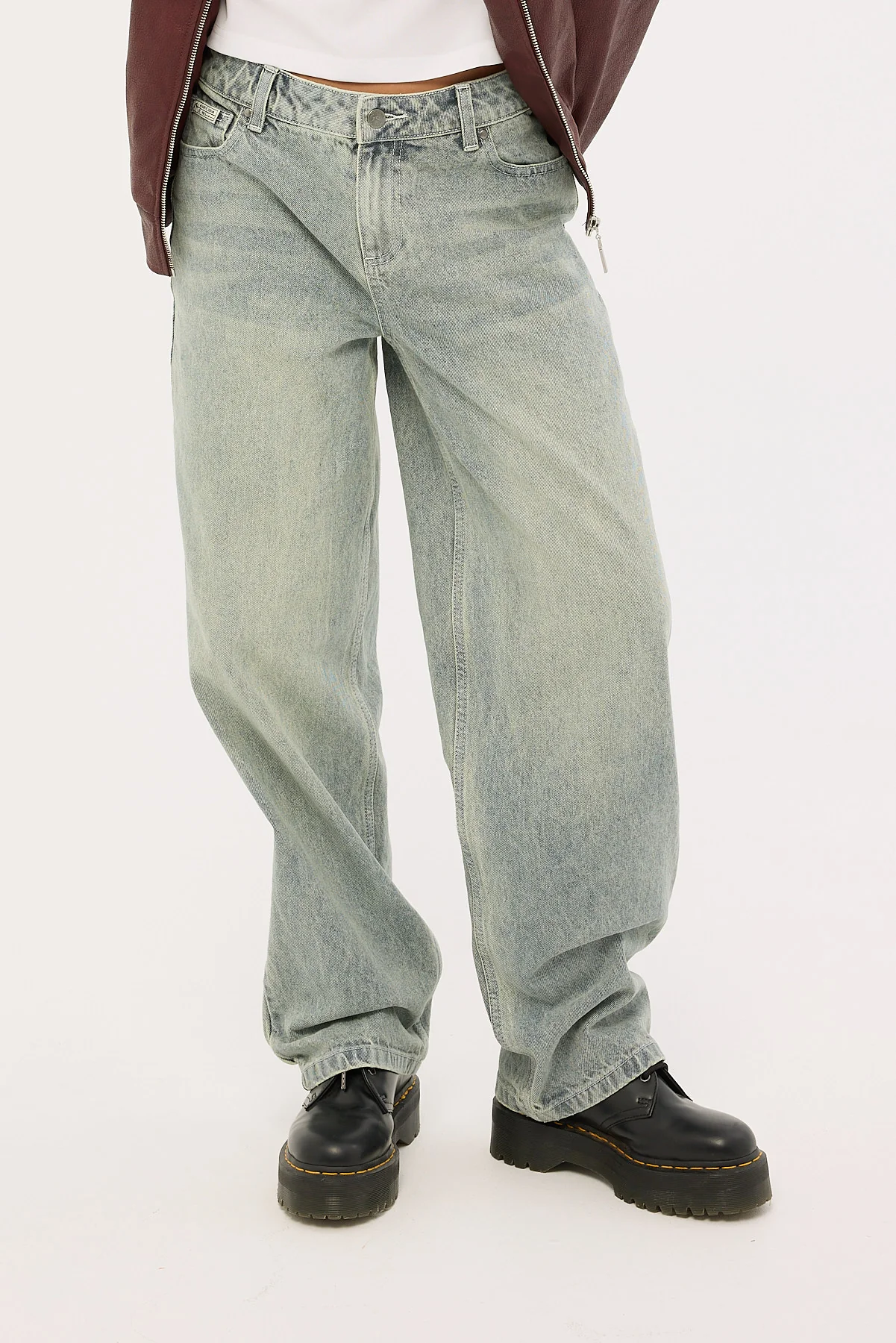 Rusty Norty Bethany Baggy Low Rise Jean Dirty Dawg - Image 4