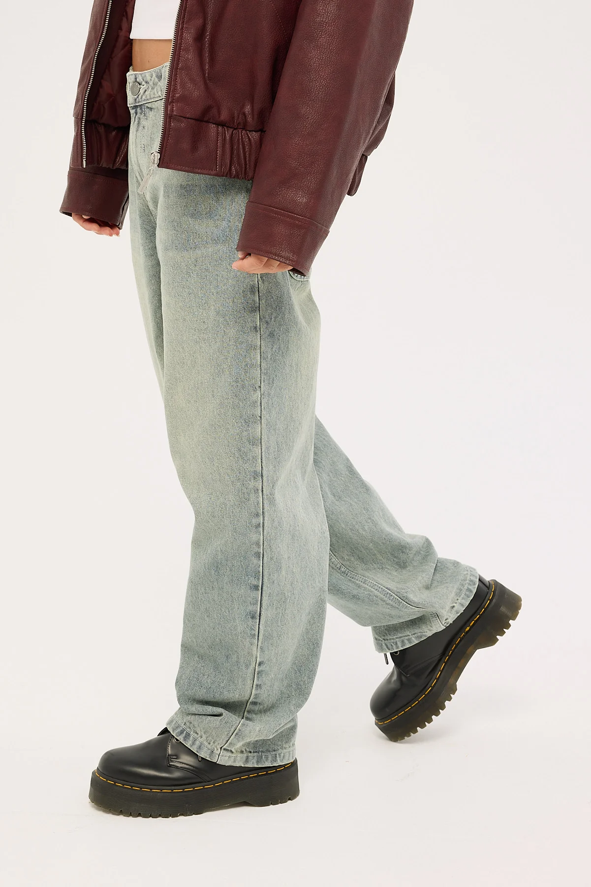 Rusty Norty Bethany Baggy Low Rise Jean Dirty Dawg - Image 6