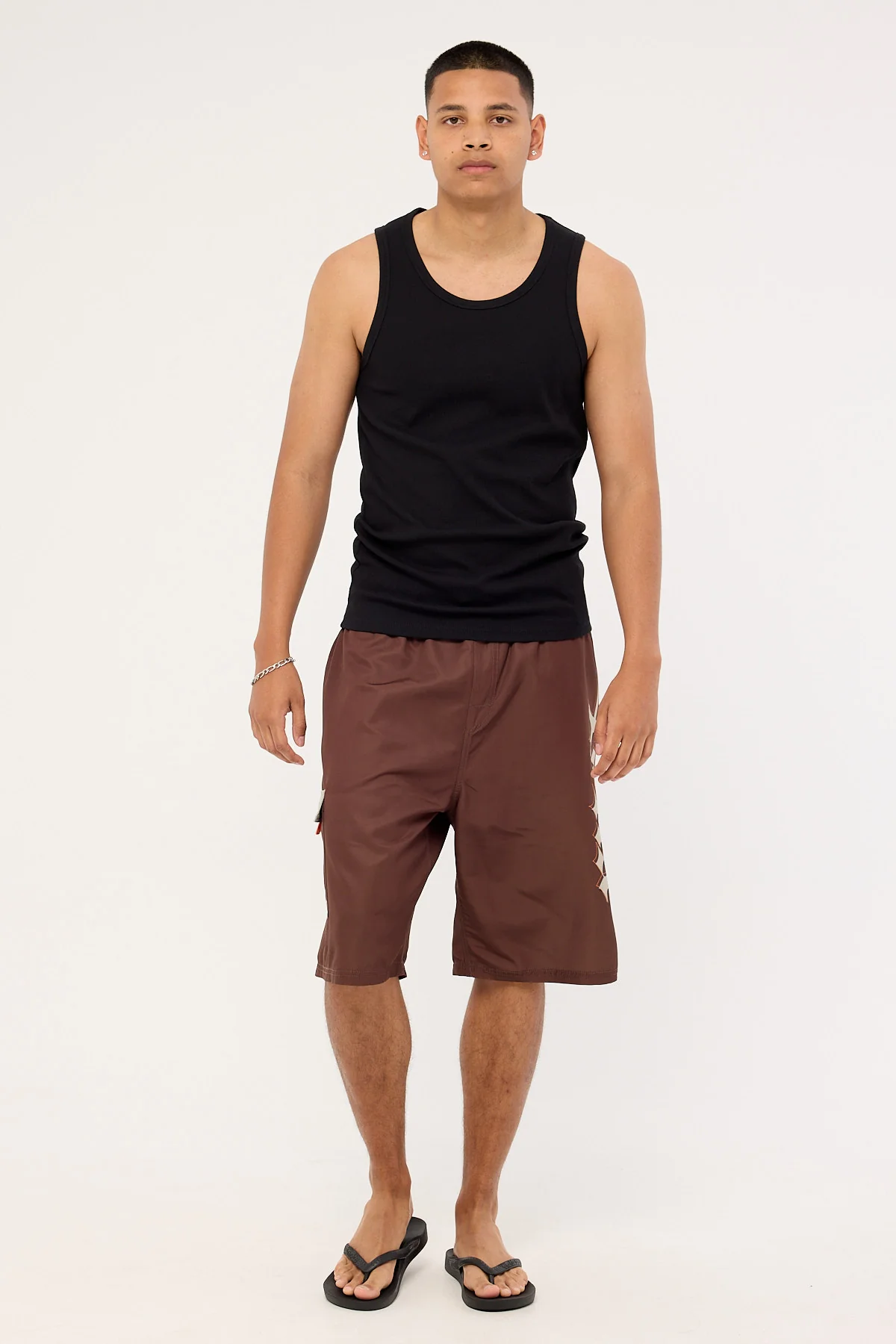 Rusty Oosla Hybrid Waist Boardshort Pinecone