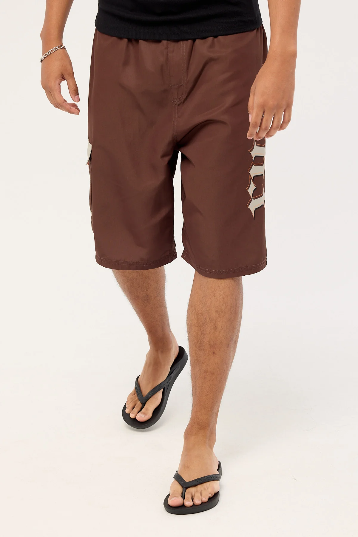 Rusty Oosla Hybrid Waist Boardshort Pinecone - Image 2