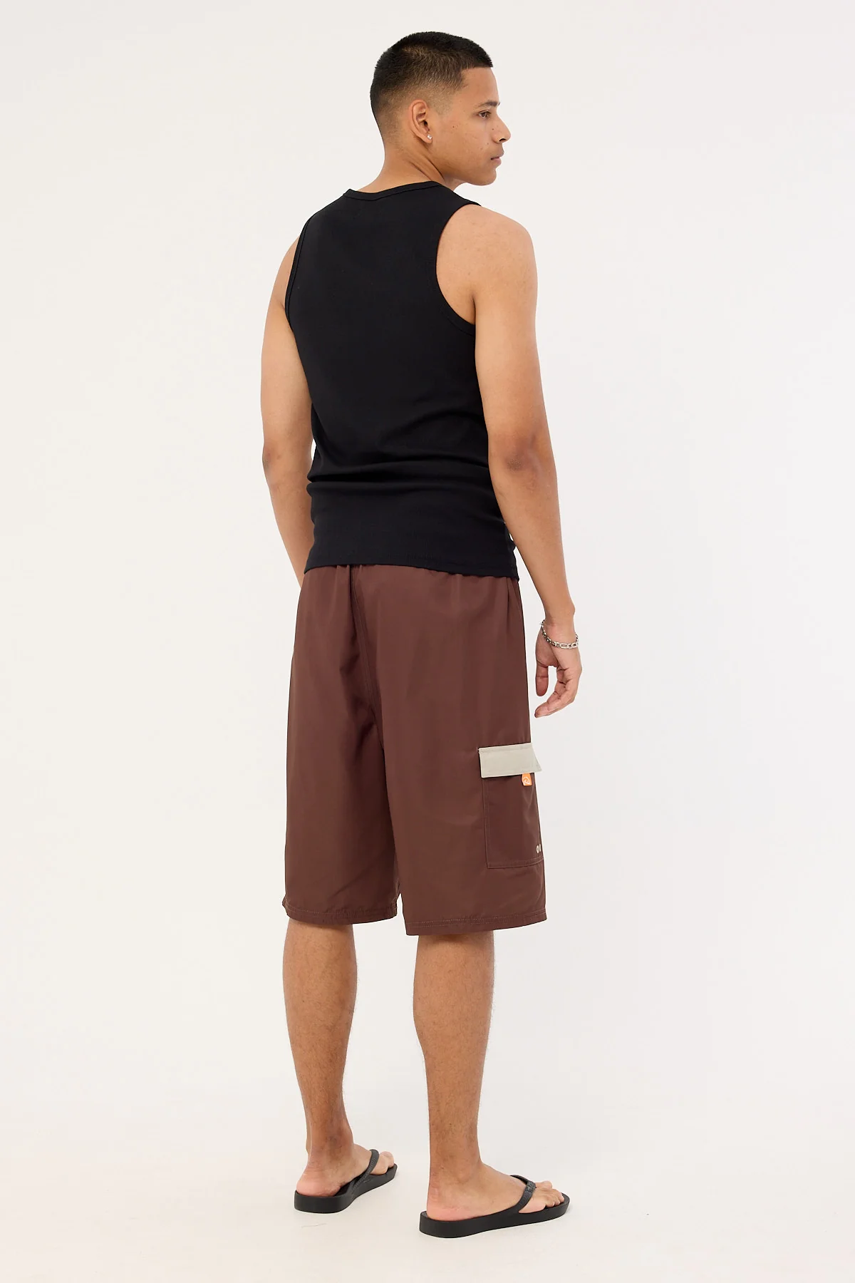 Rusty Oosla Hybrid Waist Boardshort Pinecone - Image 5