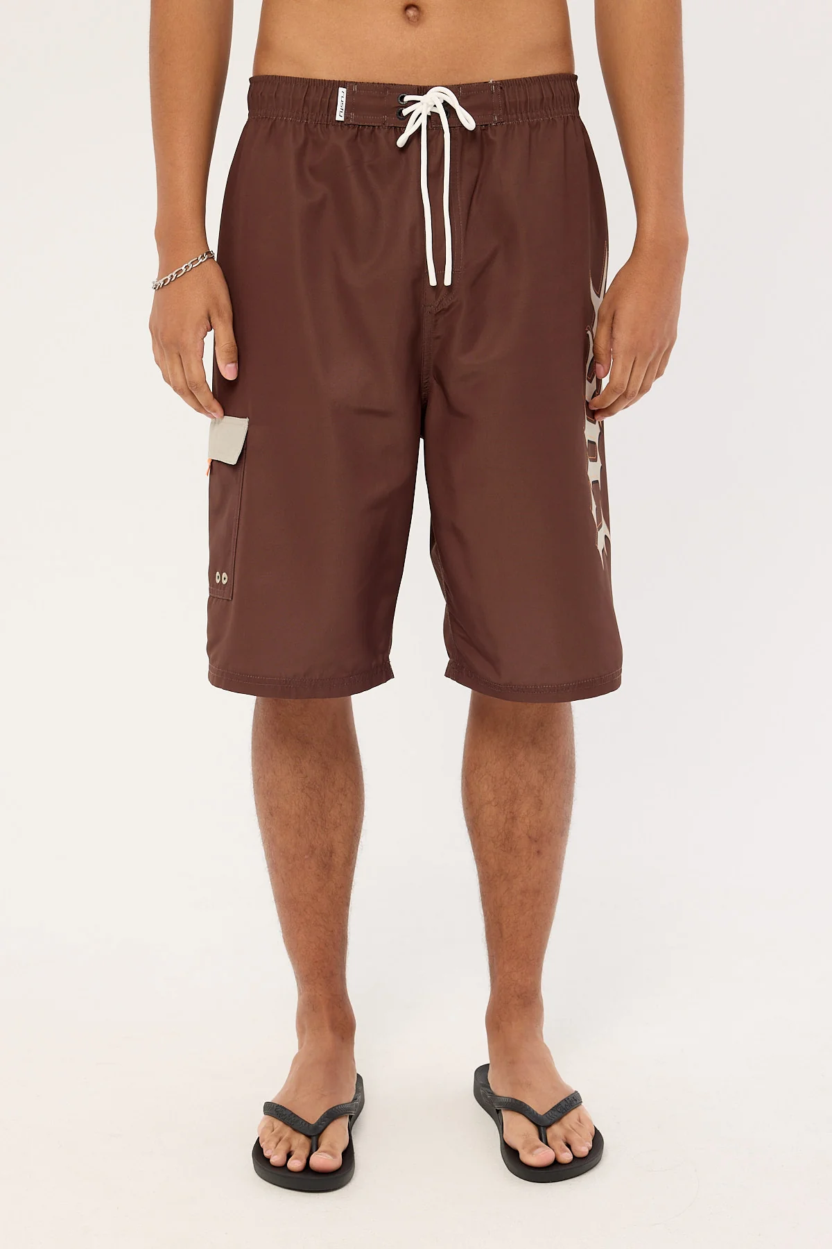 Rusty Oosla Hybrid Waist Boardshort Pinecone - Image 8