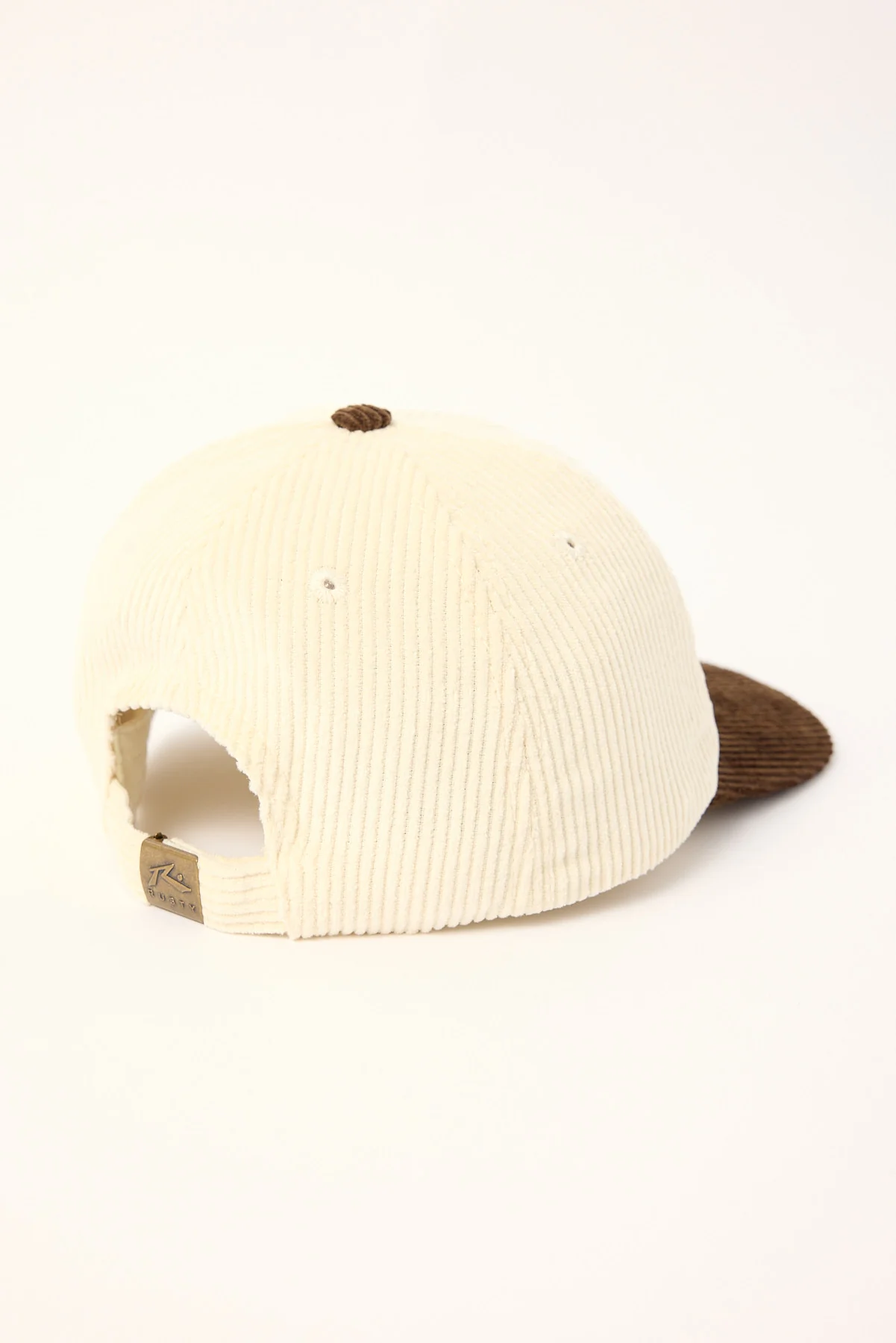 Rusty Orbit Cord 6 Panel Cap Pinecone - Image 4