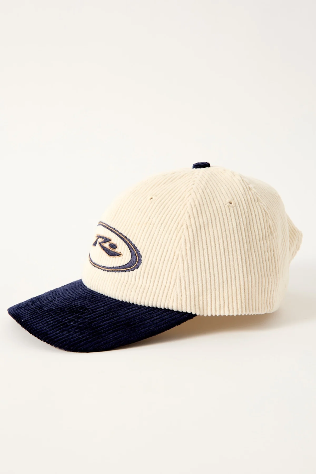 Rusty Orbit Cord Six Panel Cap Navy Blue - Image 2