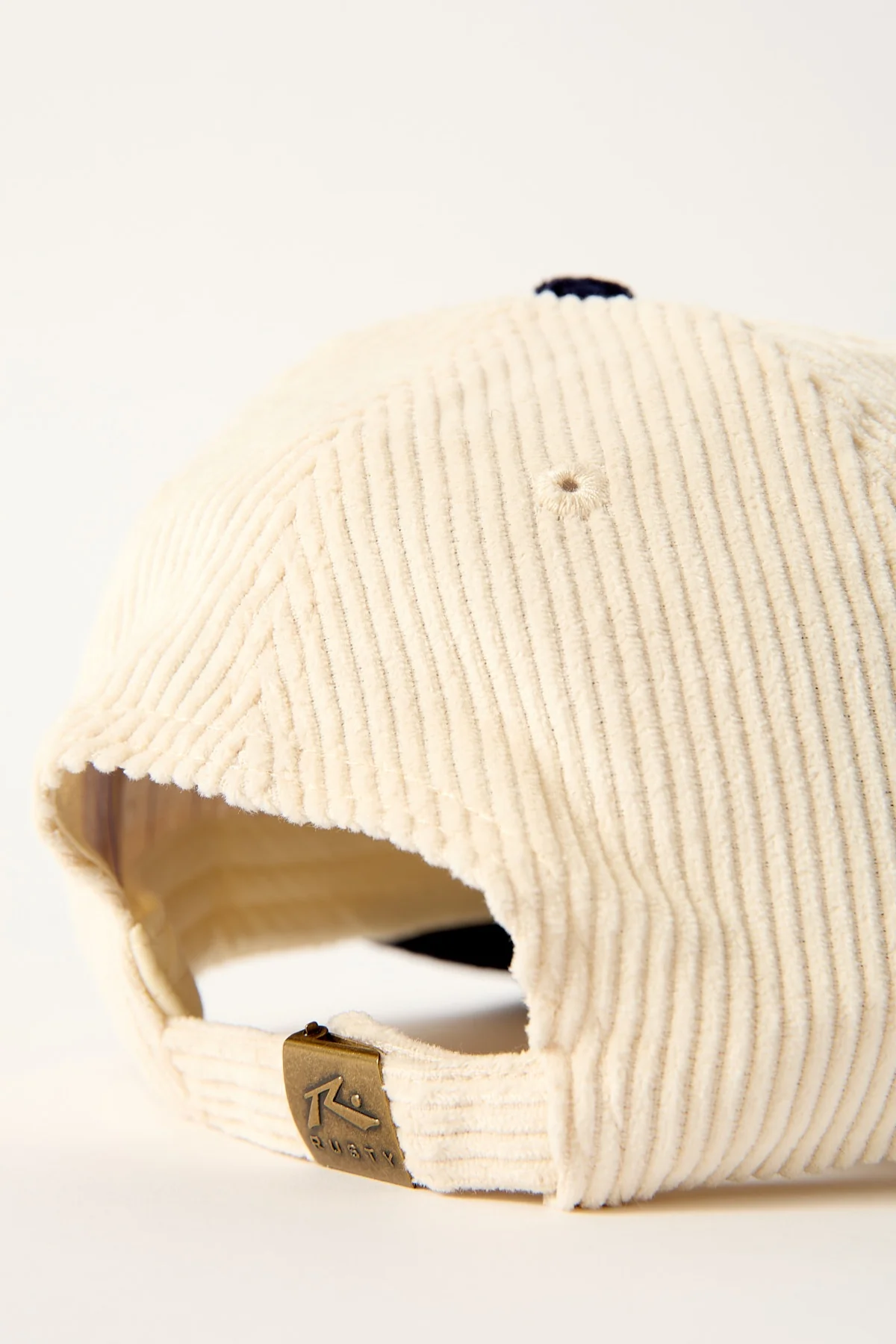 Rusty Orbit Cord Six Panel Cap Navy Blue - Image 4