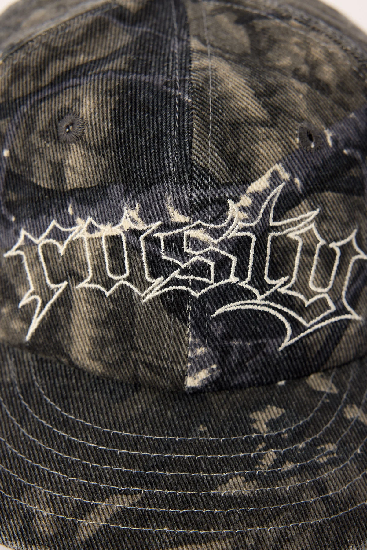 Rusty Outrider Dirtbag 6 Panel Cap Grey Camo - Image 2