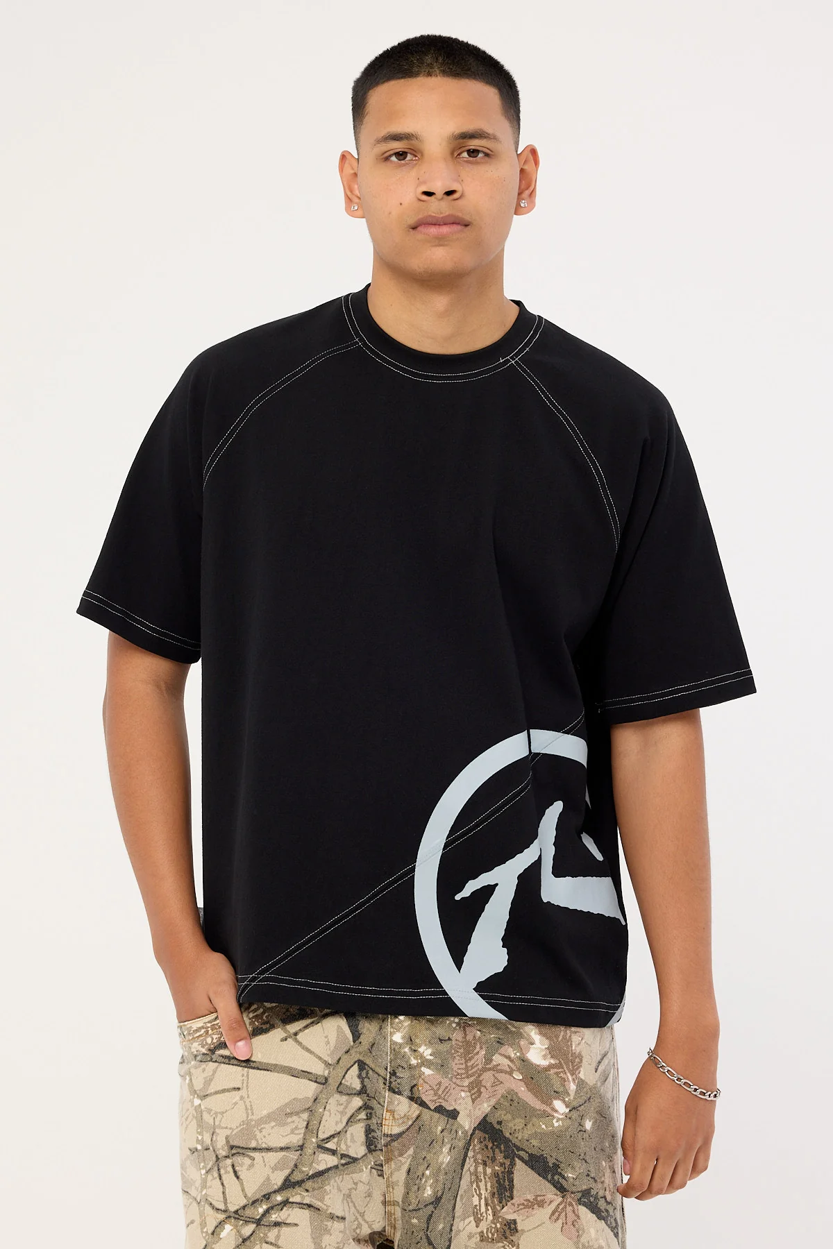 Rusty Pablo Flash Tee Black - Image 3
