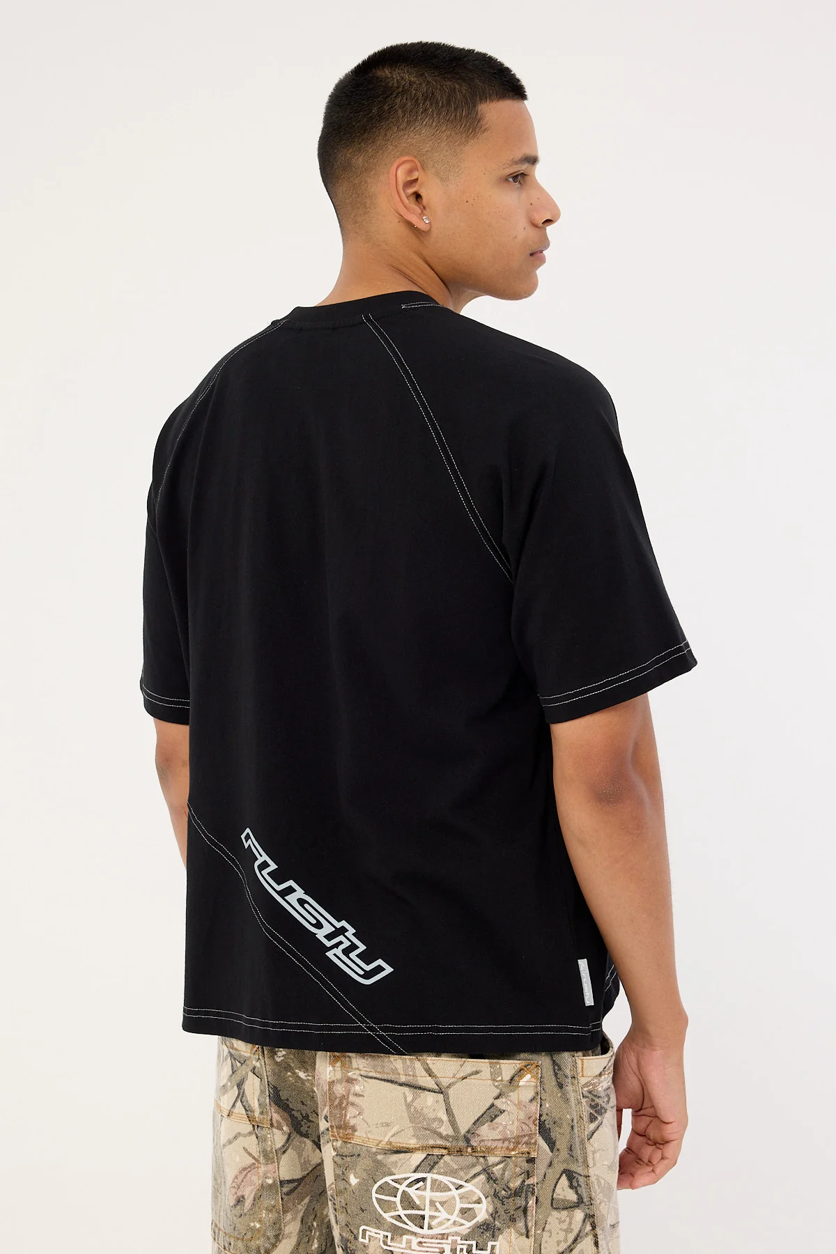 Rusty Pablo Flash Tee Black - Image 5