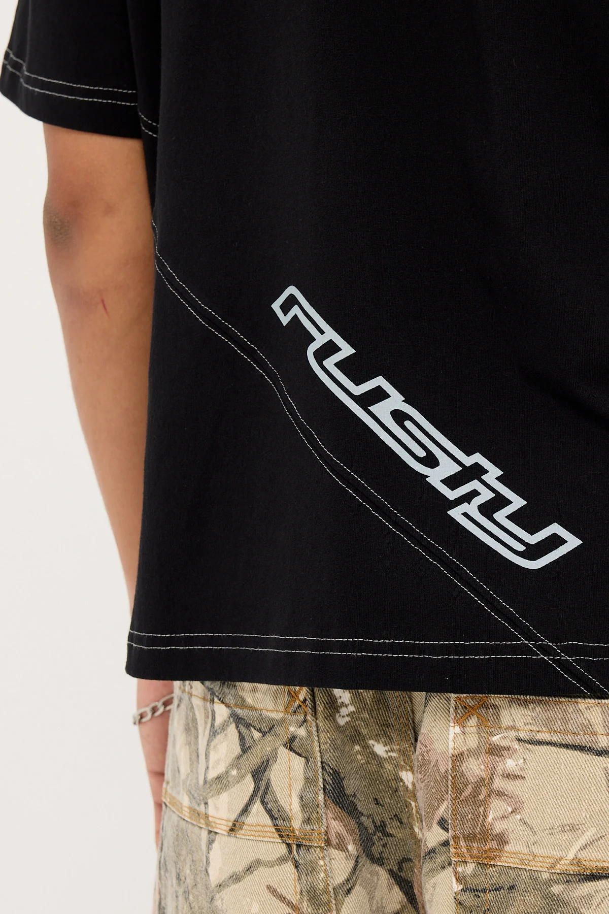 Rusty Pablo Flash Tee Black - Image 6