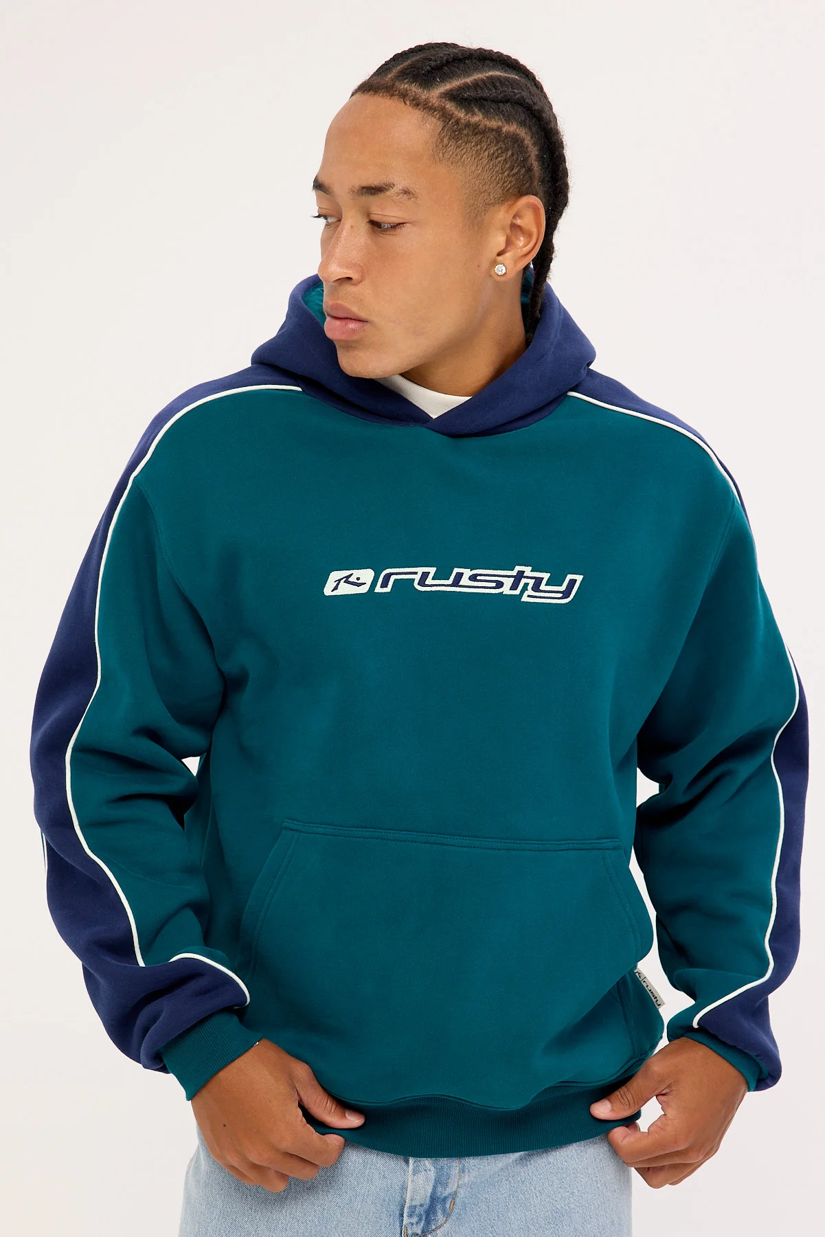 Rusty Panela Anderson 2.0 Hoodie Deep Teal