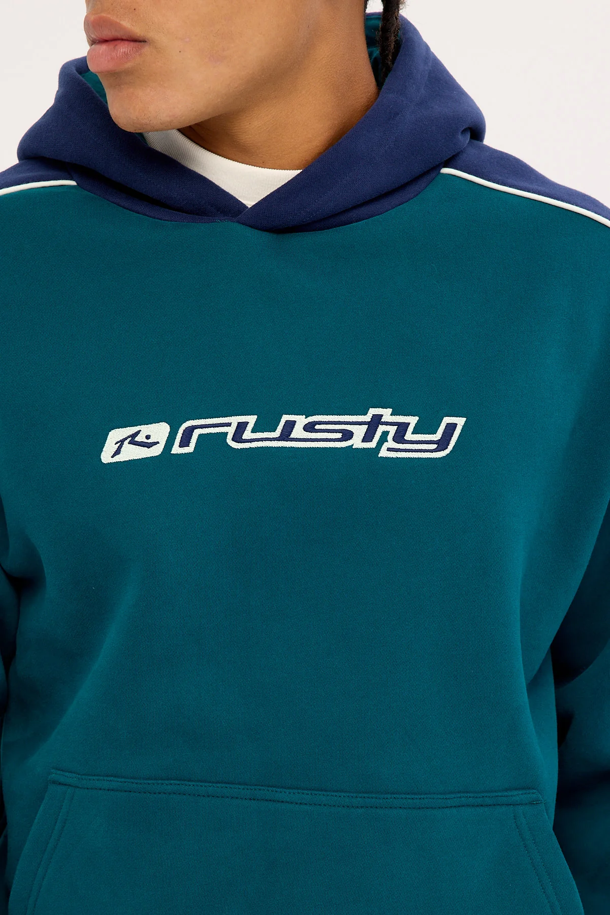 Rusty Panela Anderson 2.0 Hoodie Deep Teal - Image 3