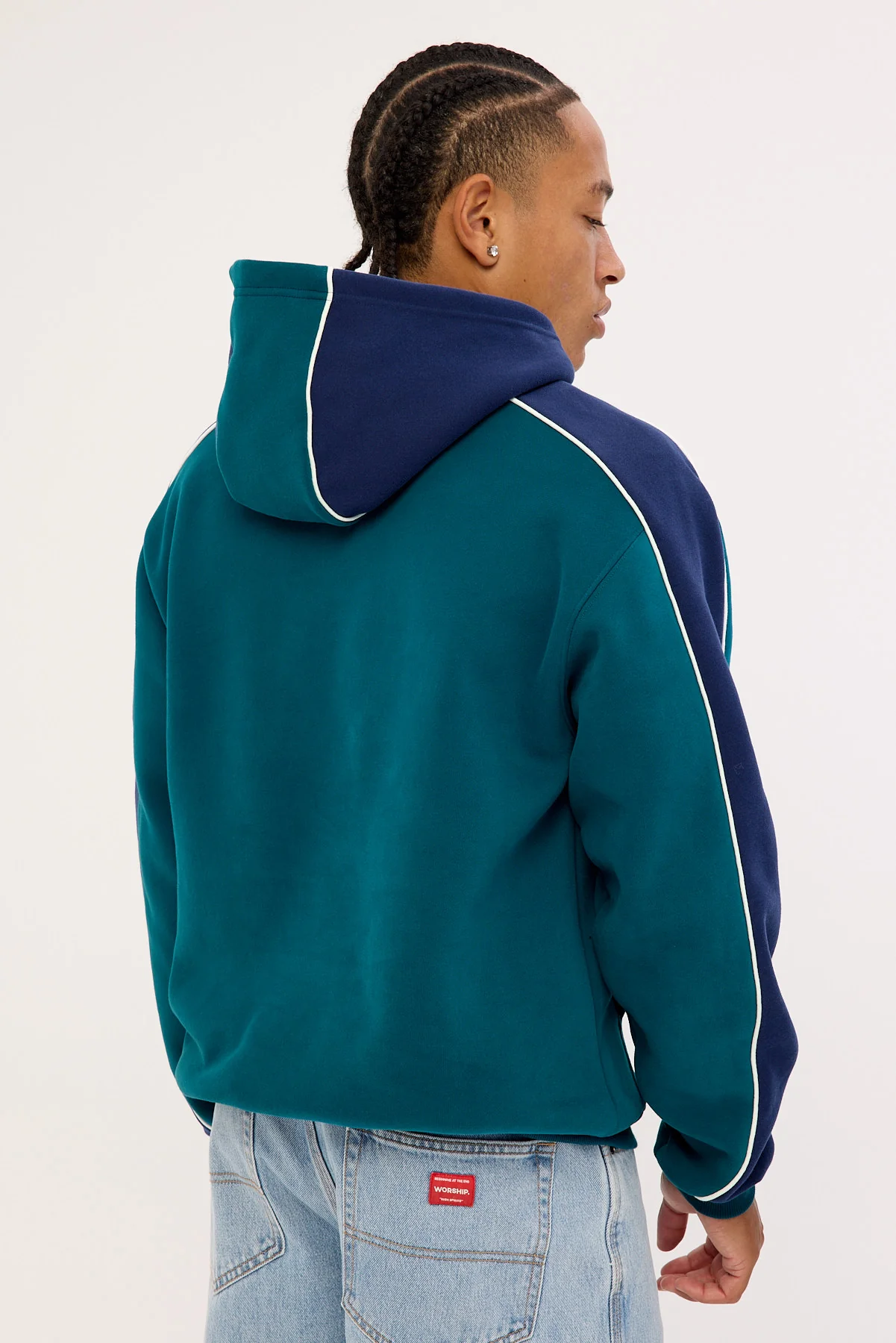 Rusty Panela Anderson 2.0 Hoodie Deep Teal - Image 5