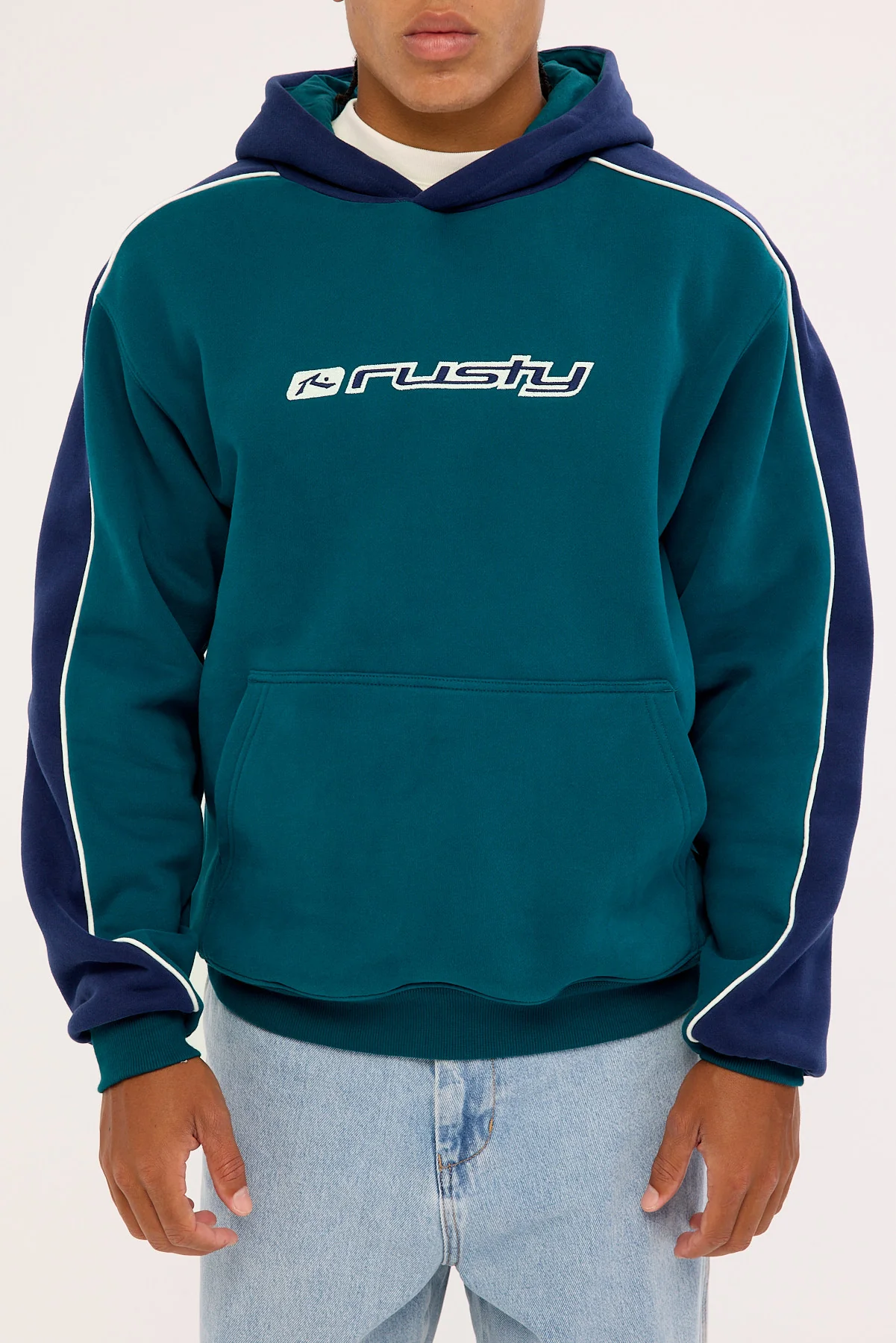 Rusty Panela Anderson 2.0 Hoodie Deep Teal - Image 6
