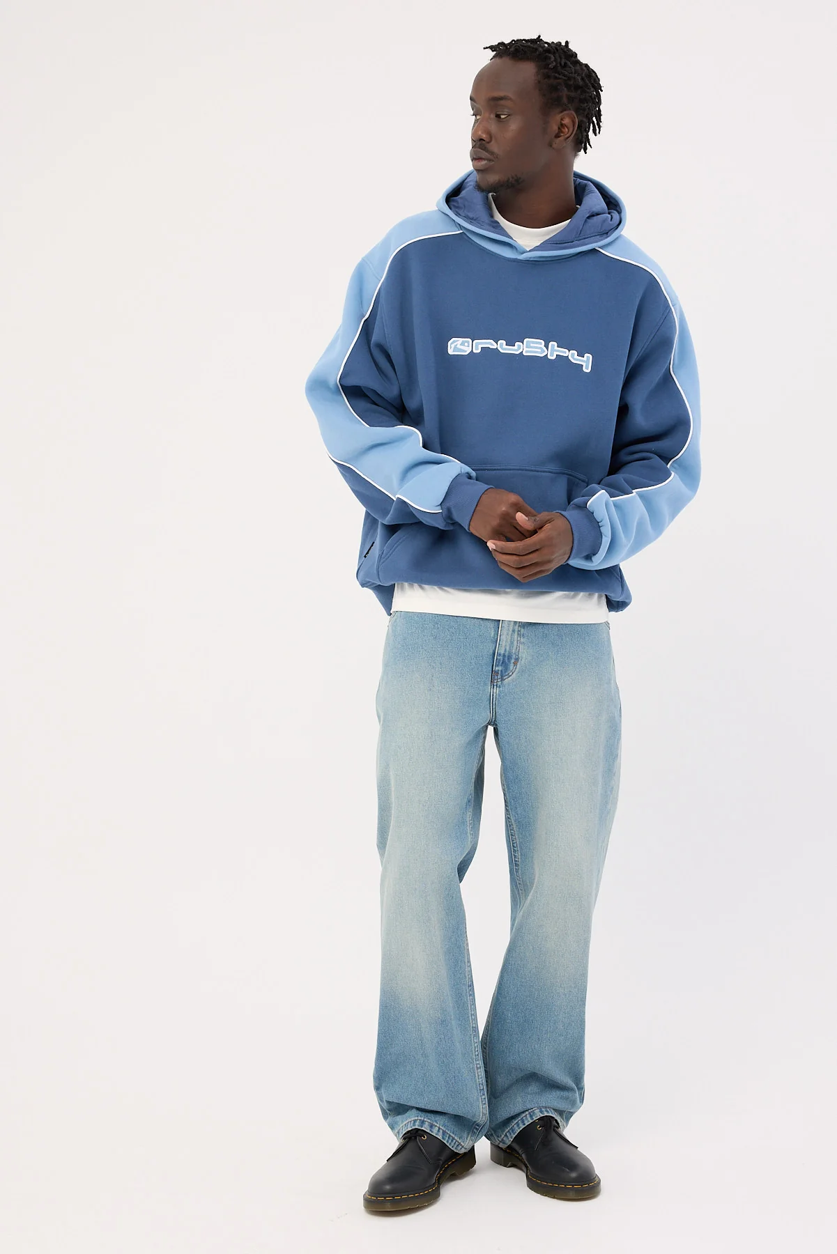 Rusty Panela Anderson Hooded Fleece Atlantic Blue - Image 2