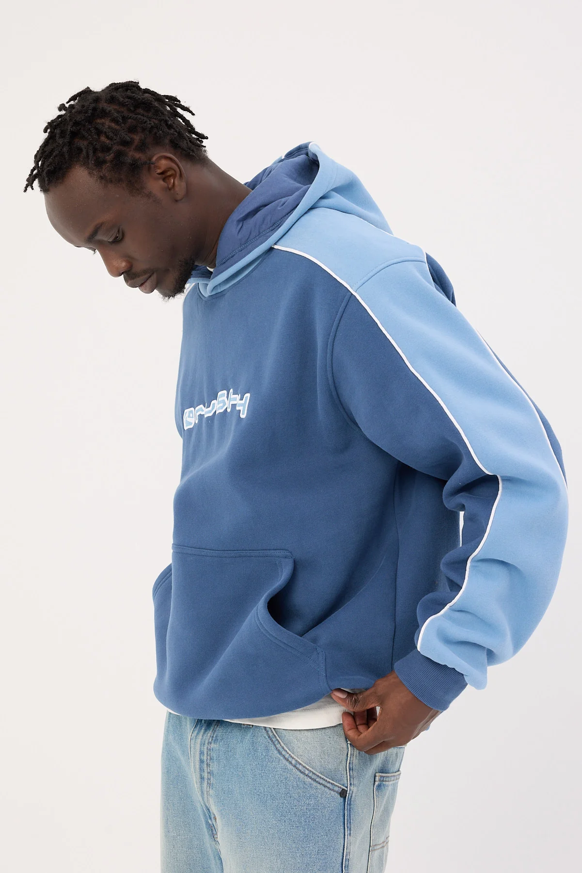 Rusty Panela Anderson Hooded Fleece Atlantic Blue - Image 5