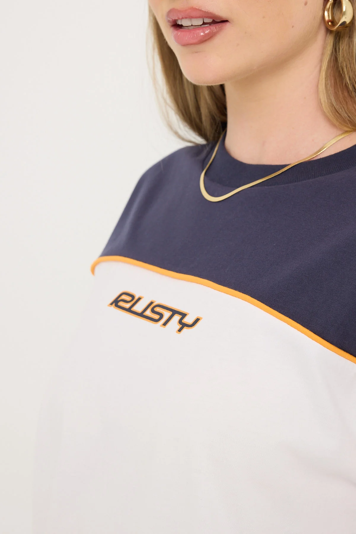 Rusty Polar Ops Oversize Short Sleeve Tee White - Image 4