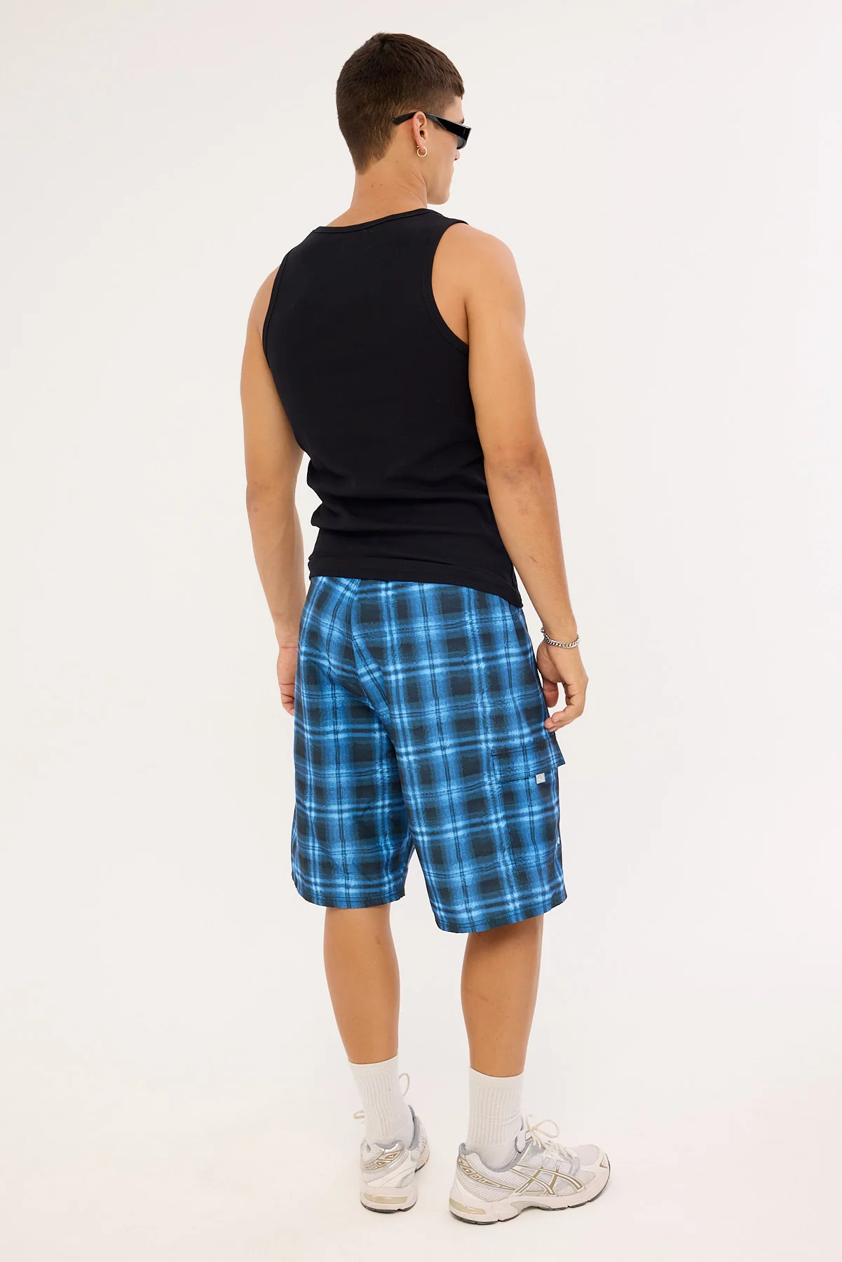 Rusty Primal Riot Fixed Waist Boardshort Navy Blue - Image 6