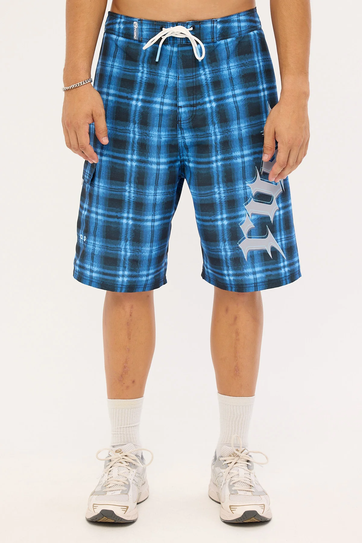 Rusty Primal Riot Fixed Waist Boardshort Navy Blue - Image 7