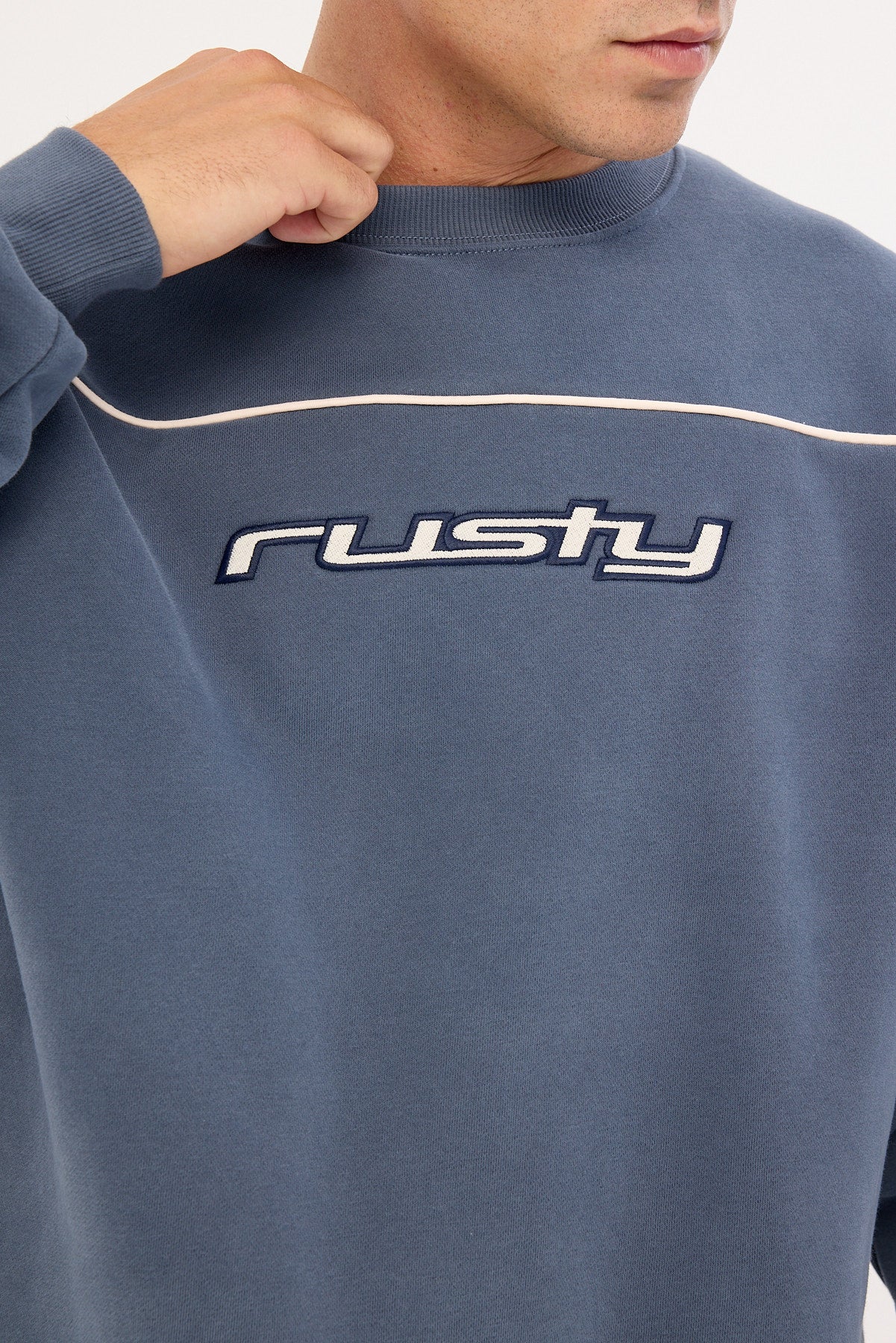 Rusty Trigger Crew Atlantic Blue - Image 3