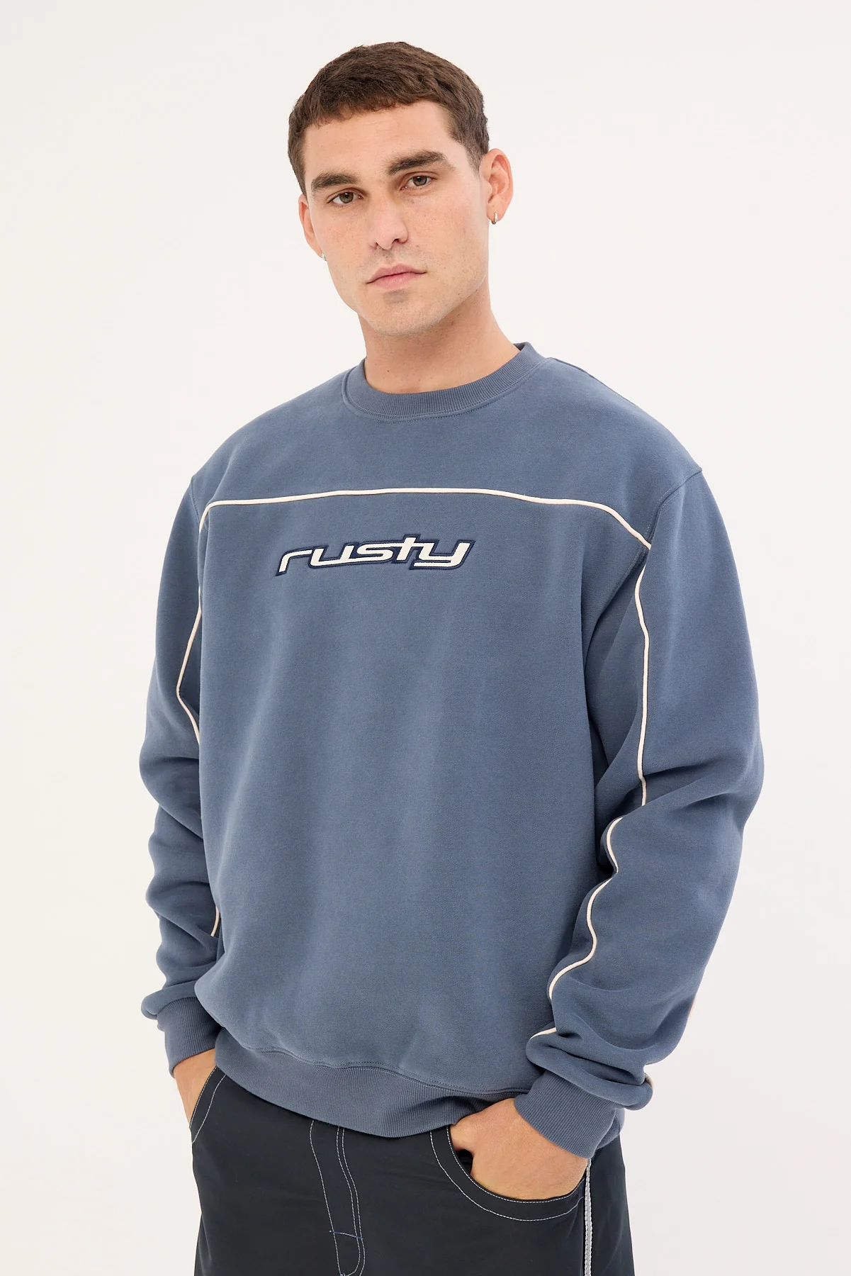 Rusty Trigger Crew Atlantic Blue - Image 4