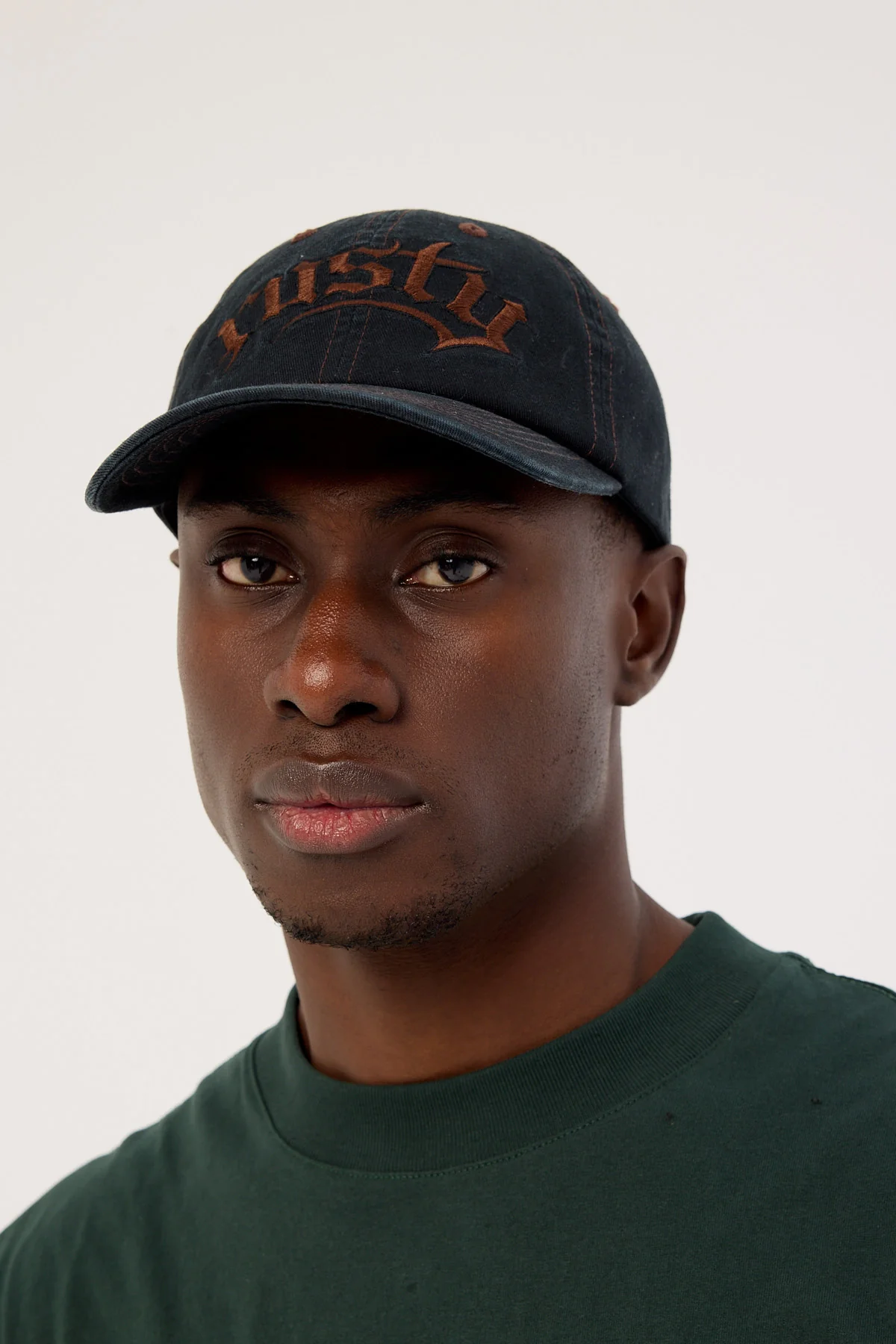 Rusty Scream 6 Panel Cap Black - Image 2