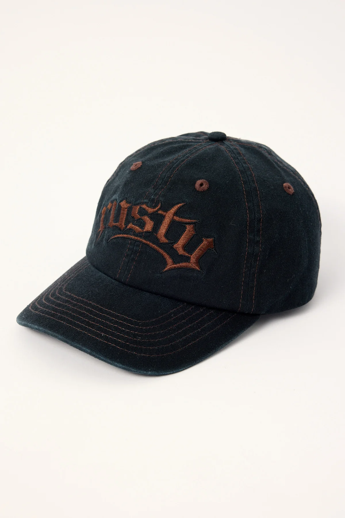 Rusty Scream 6 Panel Cap Black - Image 4