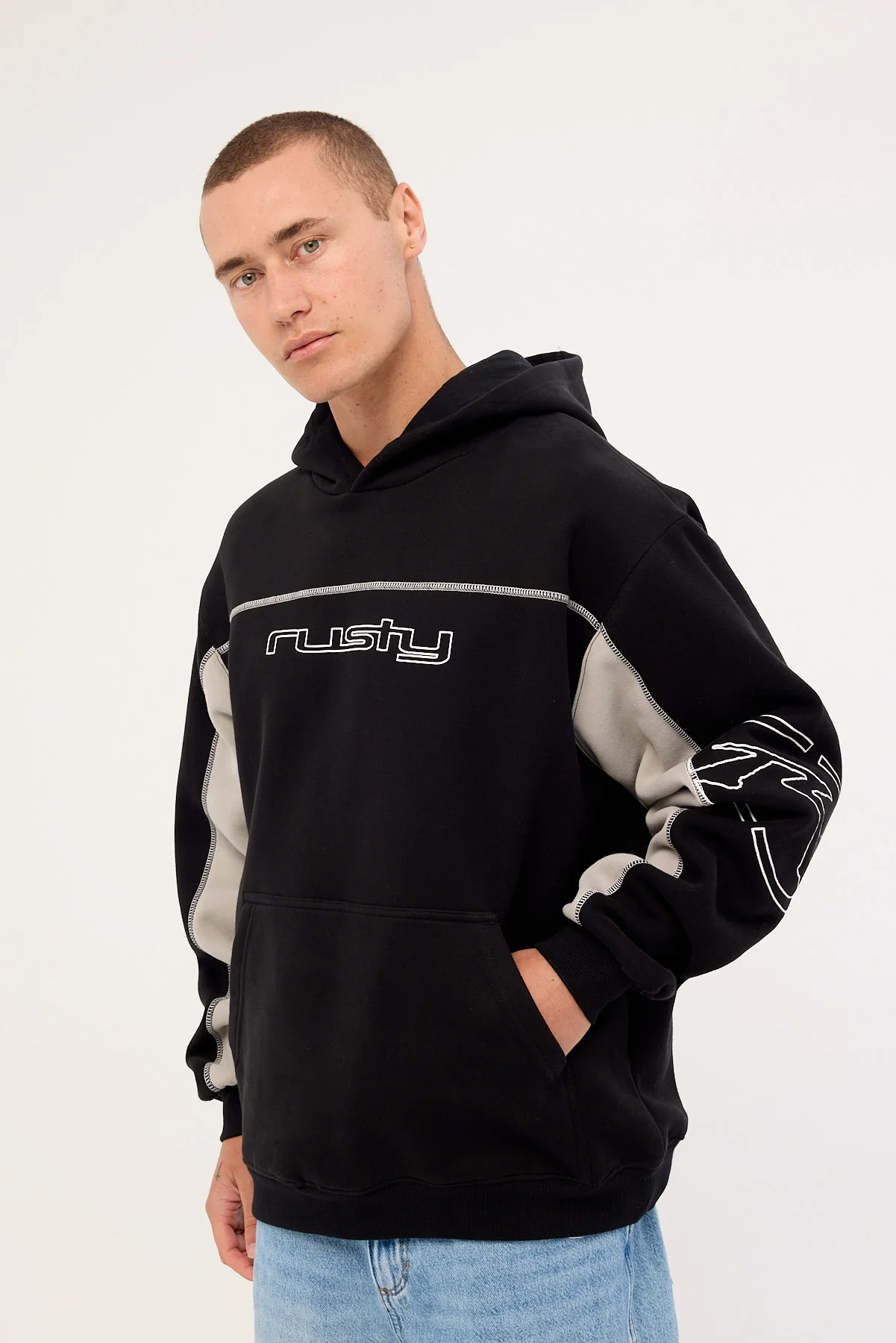 Rusty Titan Hoodie Black - Image 4