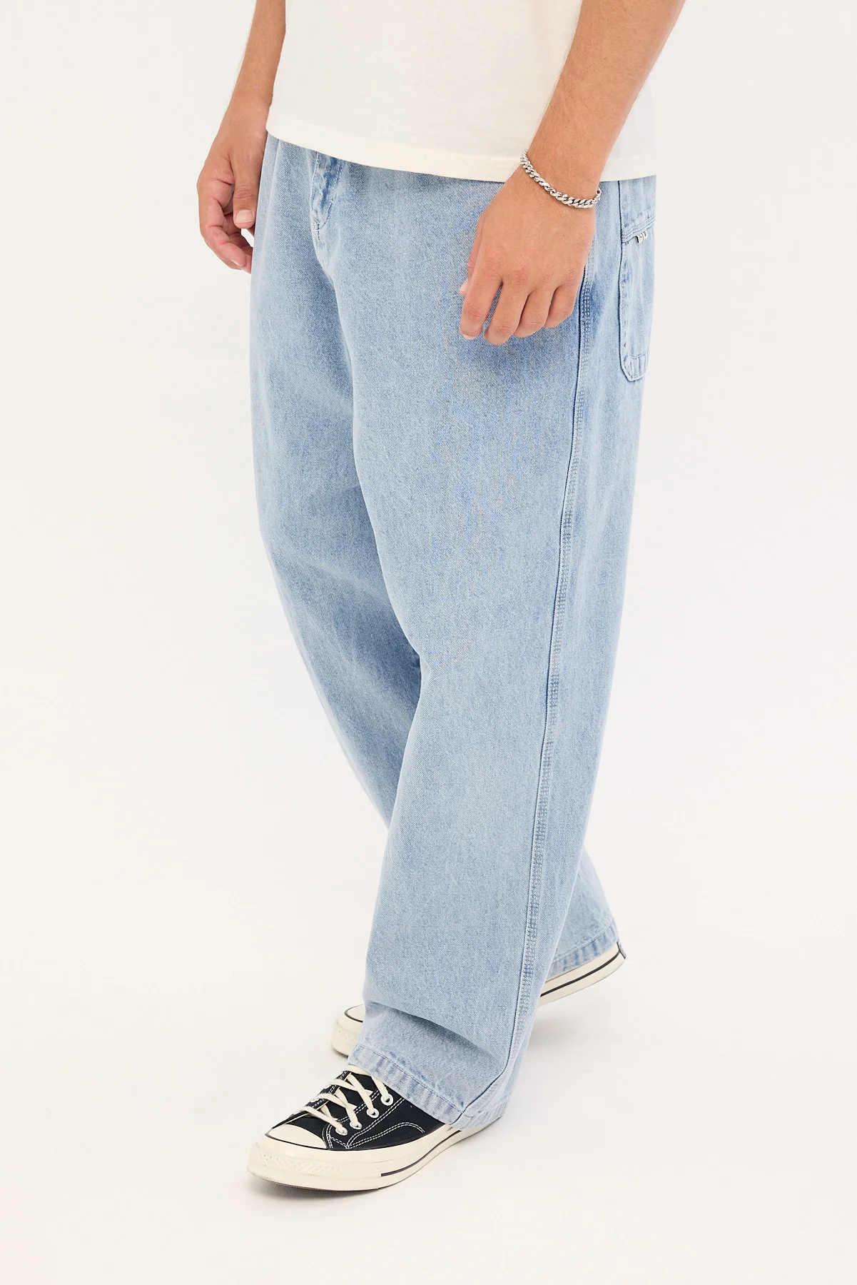 Rusty Turbo Baggy Jean True Blue - Image 3