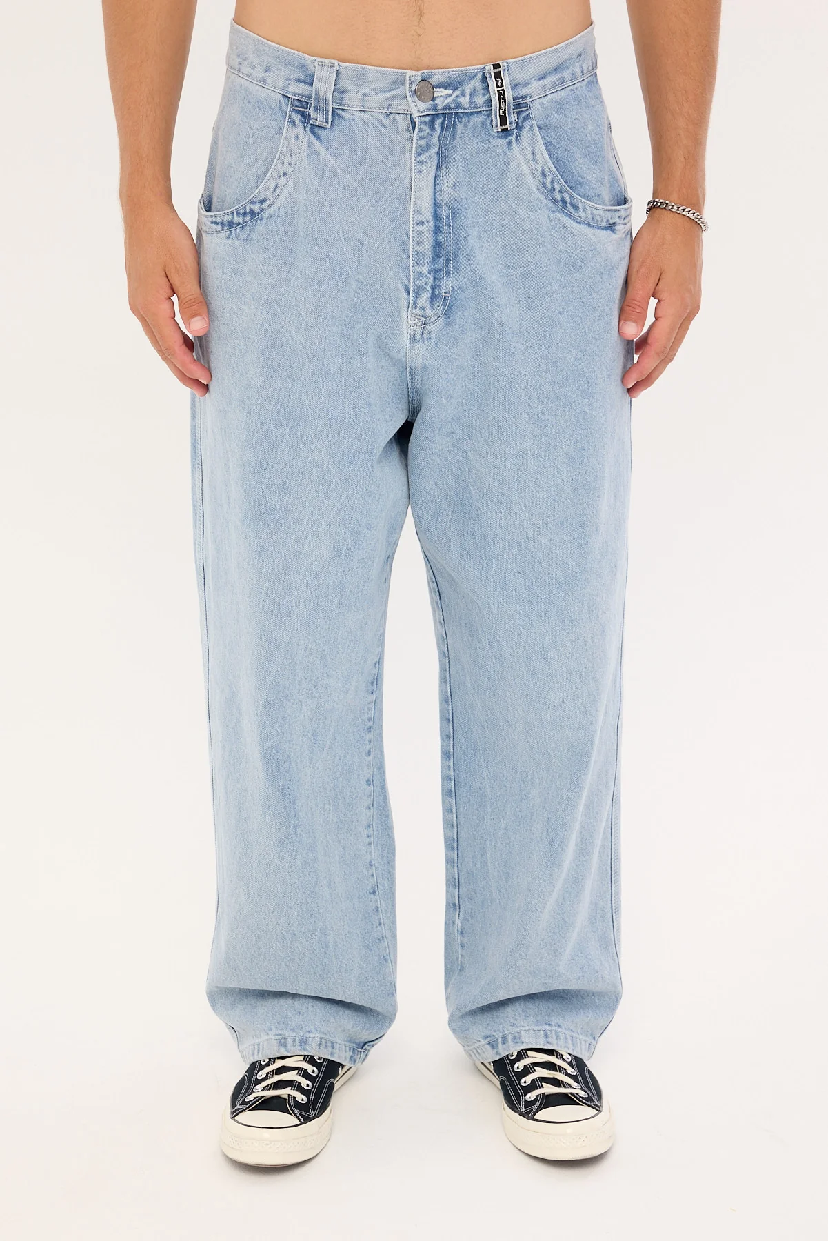 Rusty Turbo Baggy Jean True Blue - Image 7