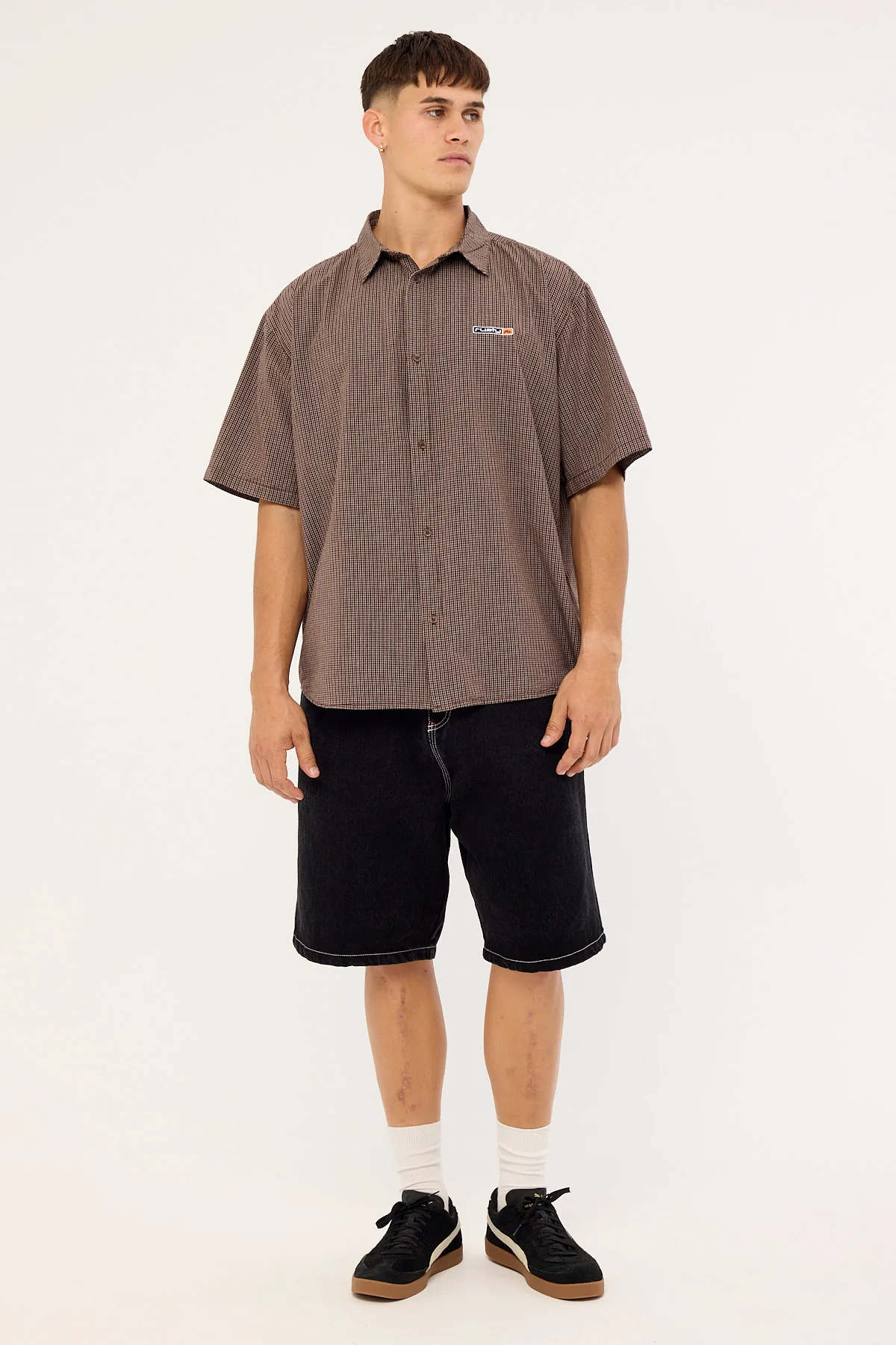 Rusty Turbo Baggy Jort Blackout - Image 2