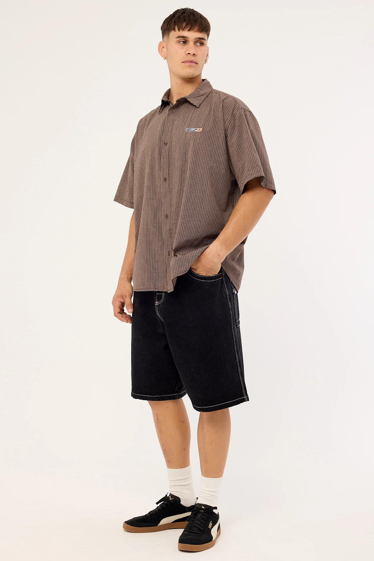 Rusty Turbo Baggy Jort Blackout - Image 6