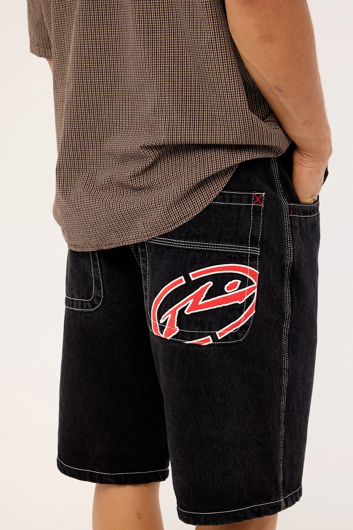 Rusty Turbo Baggy Jort Blackout - Image 8