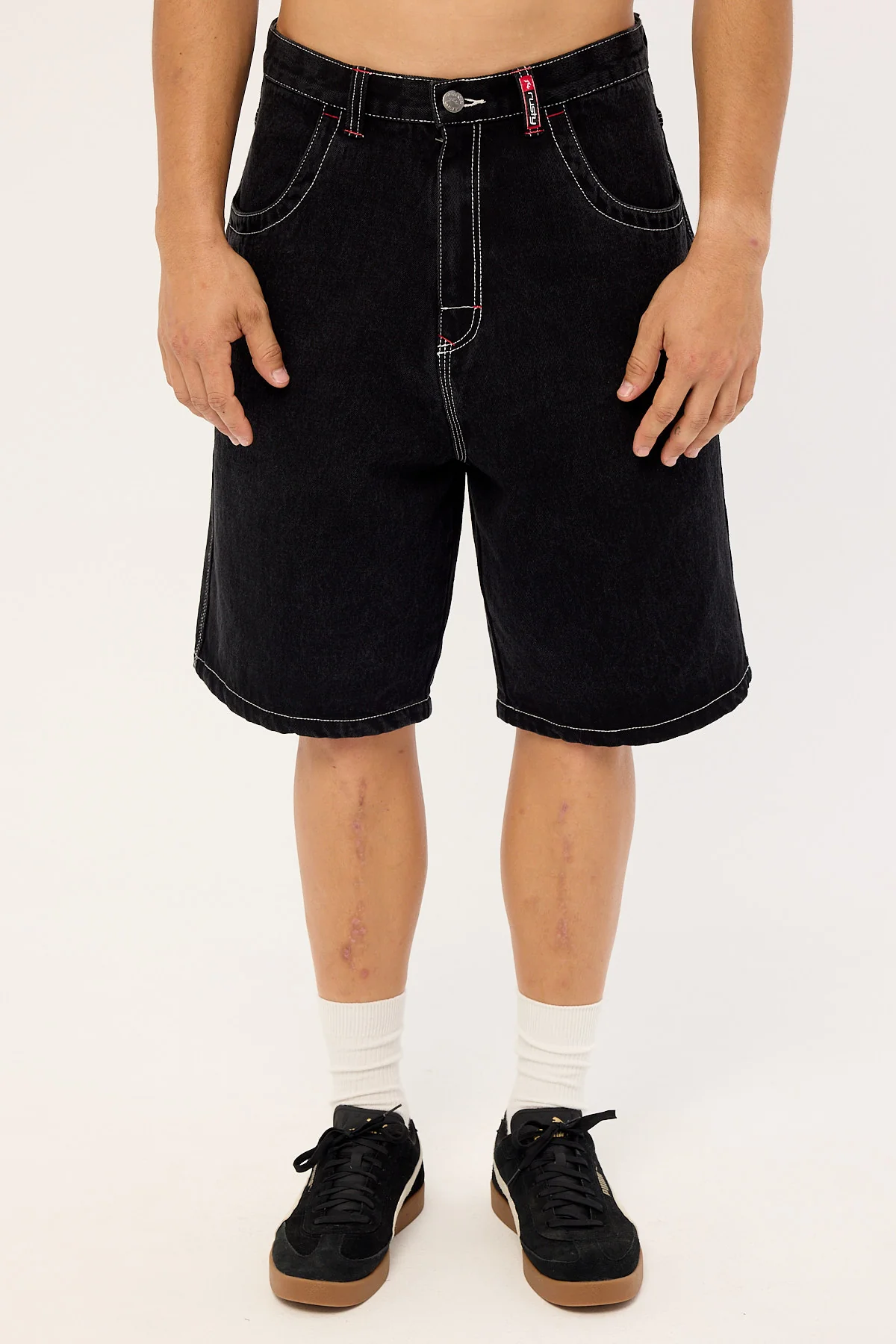 Rusty Turbo Baggy Jort Blackout - Image 9