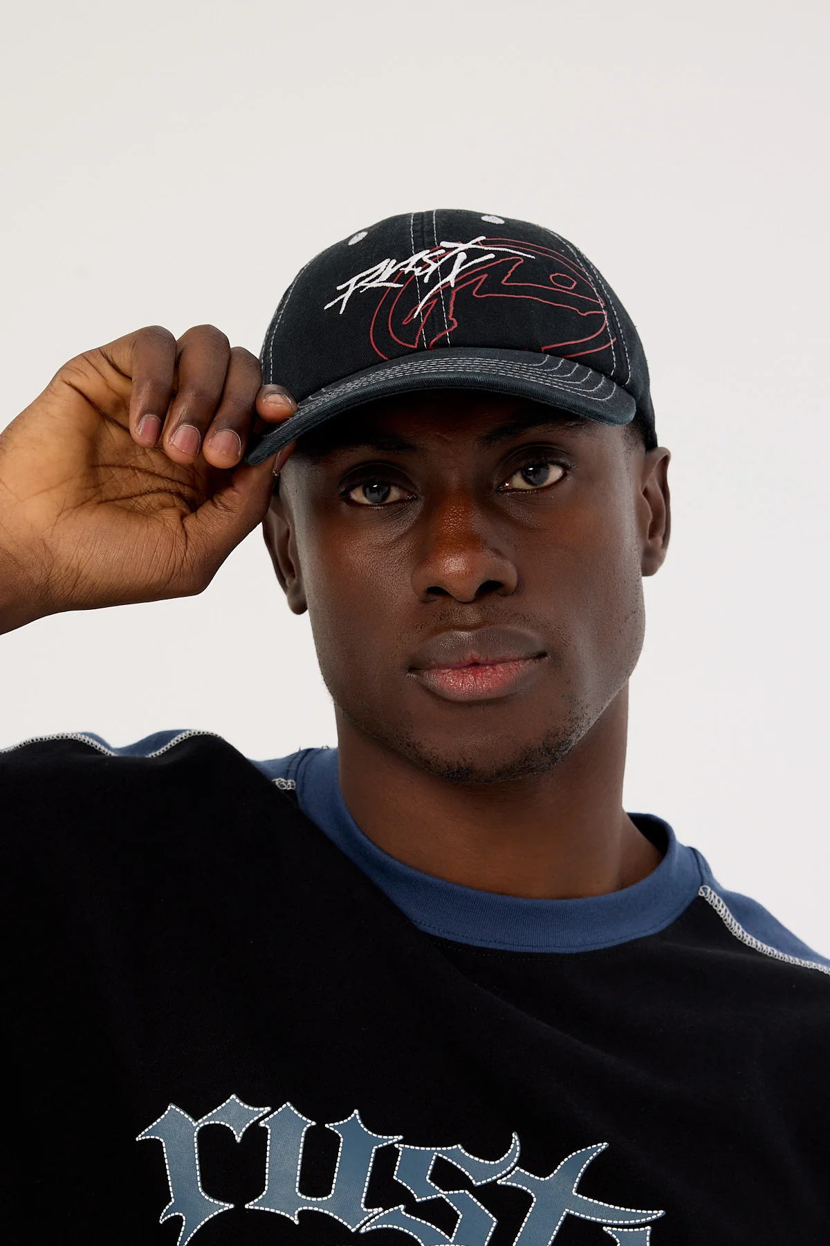 Rusty Turbo Hoodus 6 Panel Cap Black - Image 2