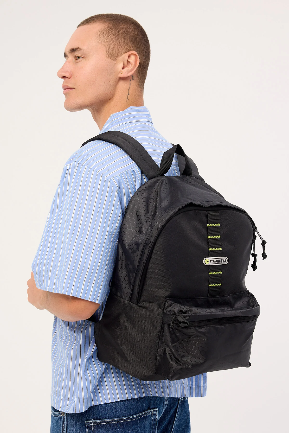 Rusty Voltage Backpack Black Black - Image 4