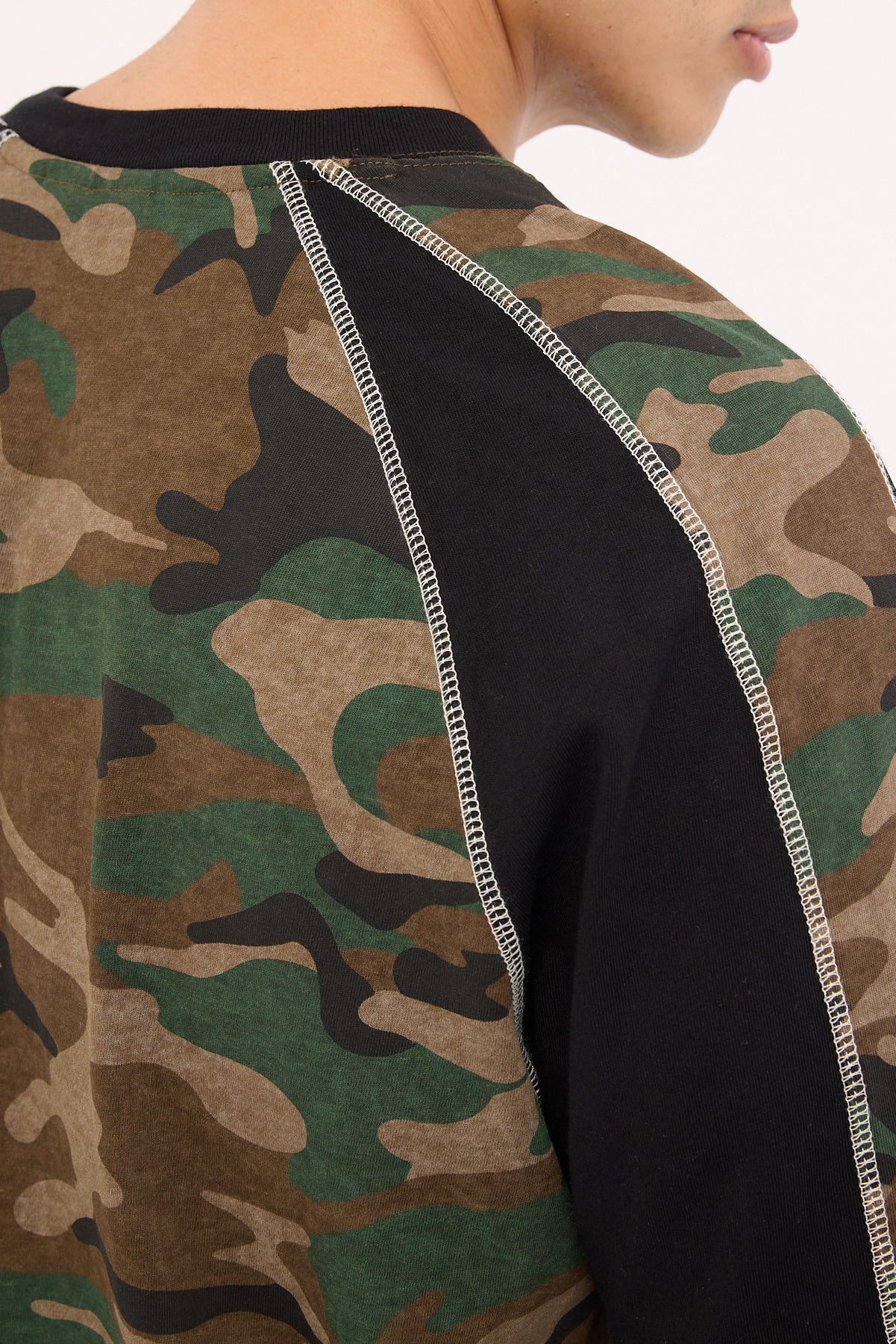 Rusty Woof Raglan Tee Camo - Image 6