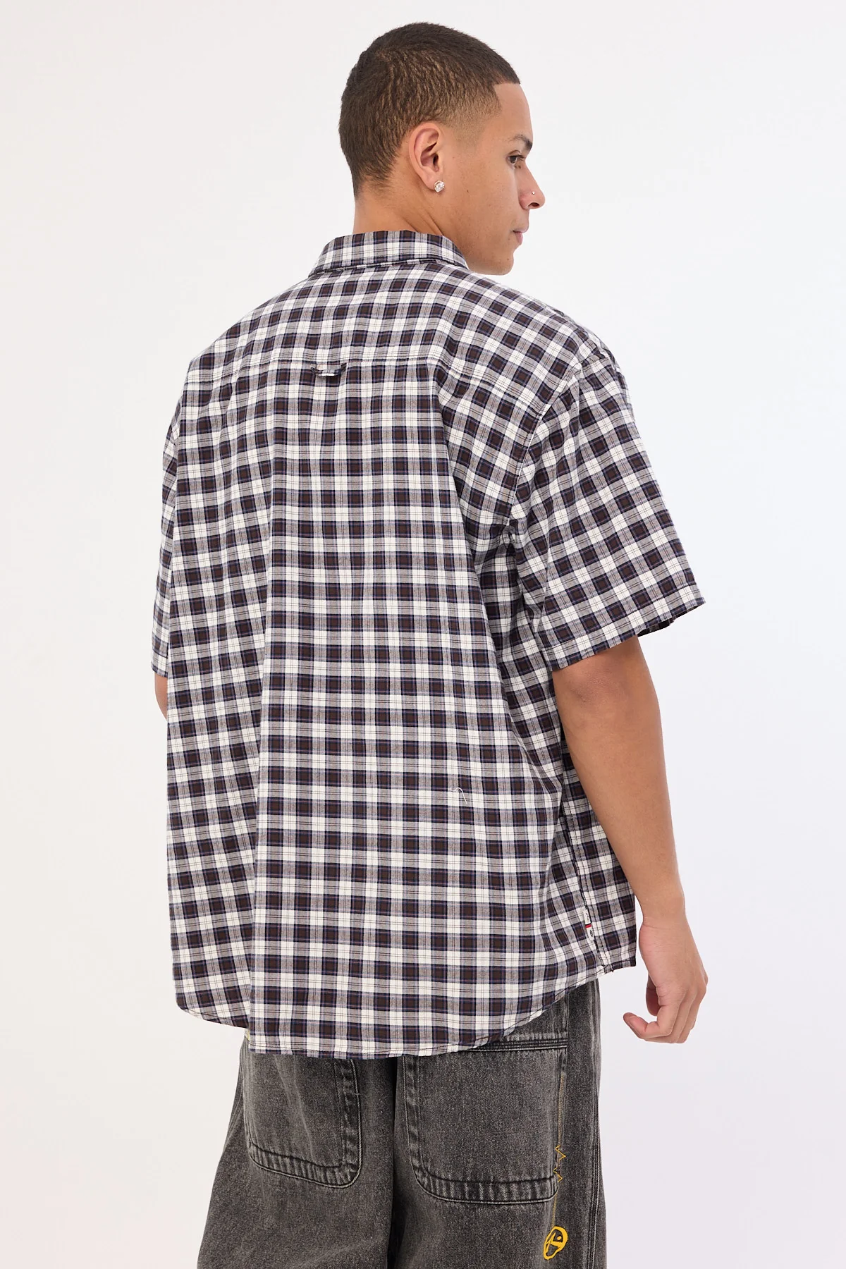 Rusty Worldwide Curved Hem Shirt Carbon - Image 4