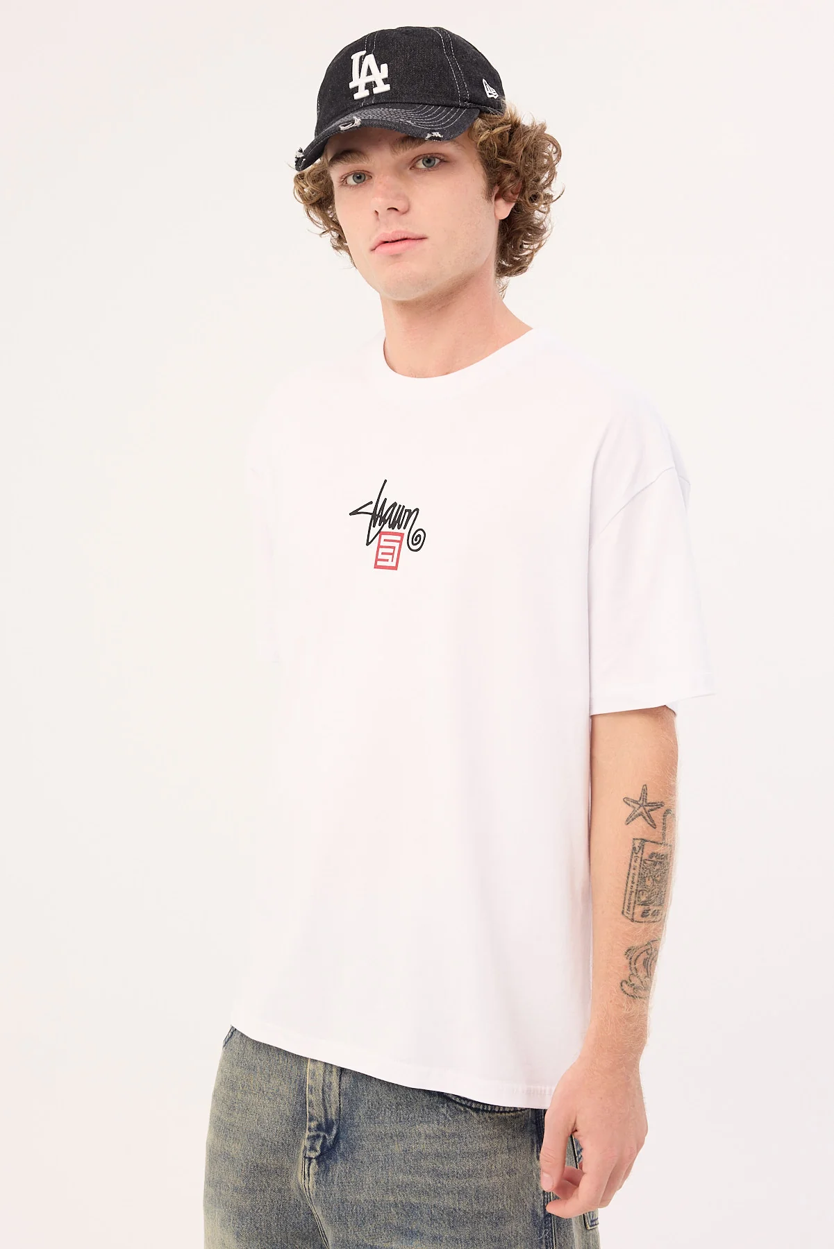 Sdouble For The Crew Tee White - Image 5