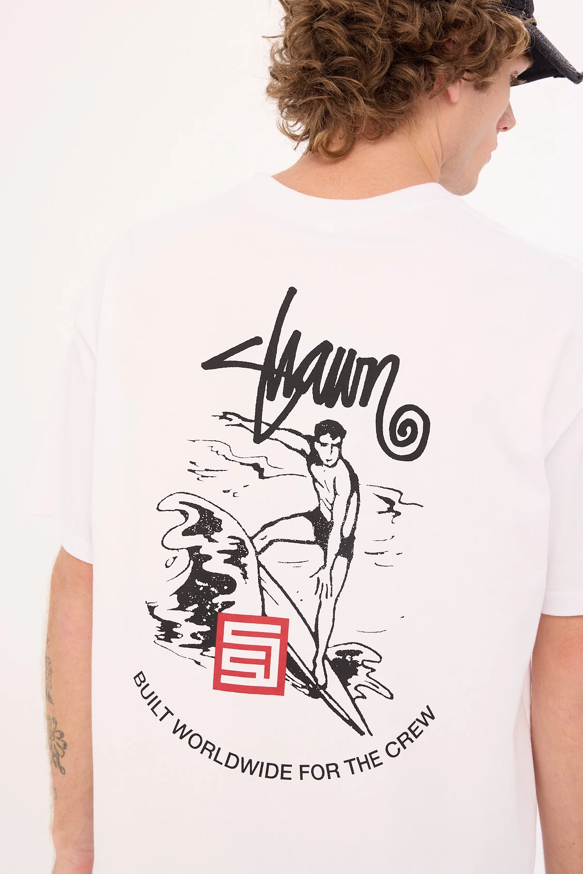 Sdouble For The Crew Tee White - Image 6